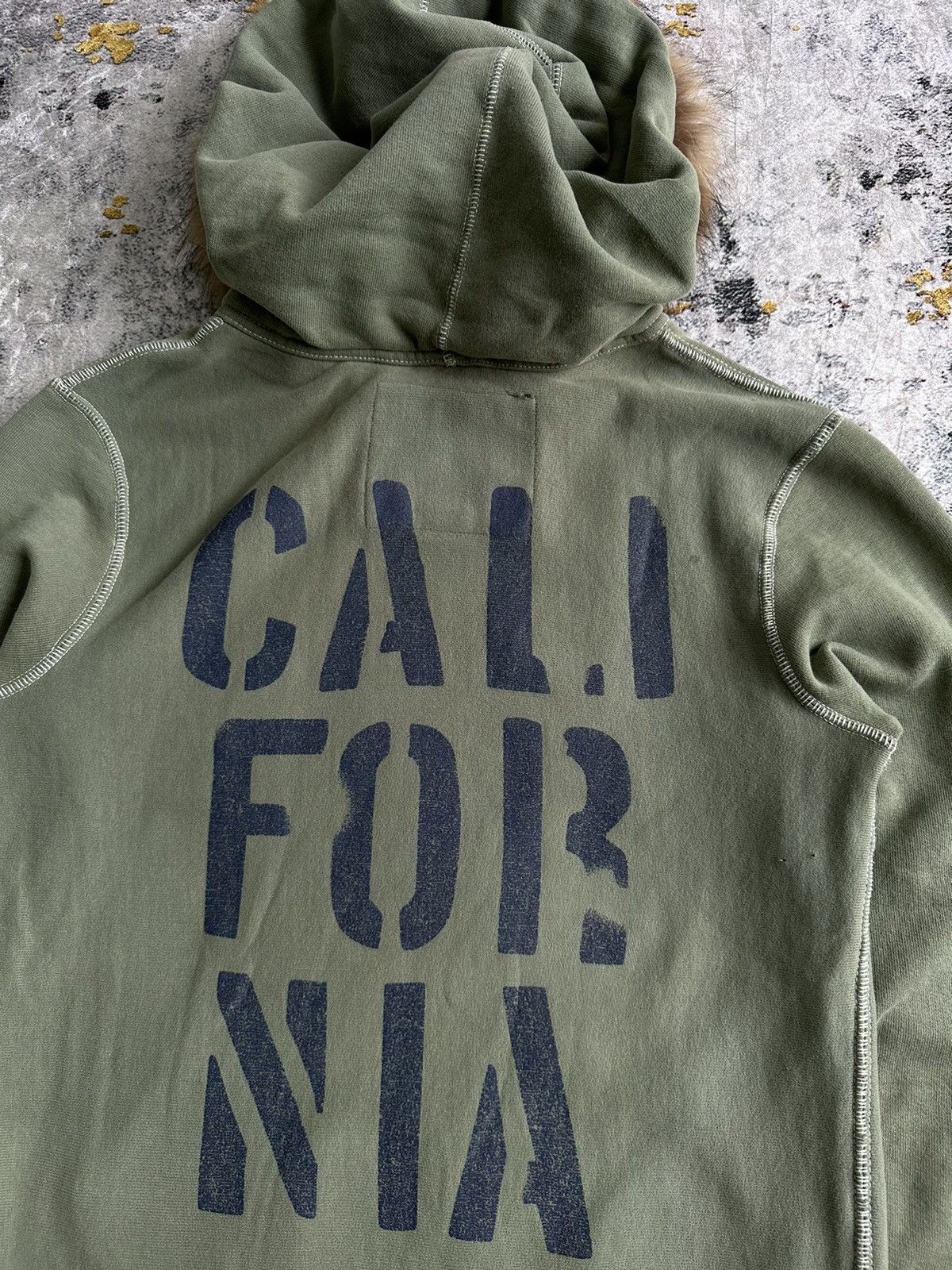 If Six Was Nine EXTREMELY RARE TRUE RELIGION WORLD TOUR FUR HOODIE Size US M / EU 48-50 / 2 - 6 Thumbnail