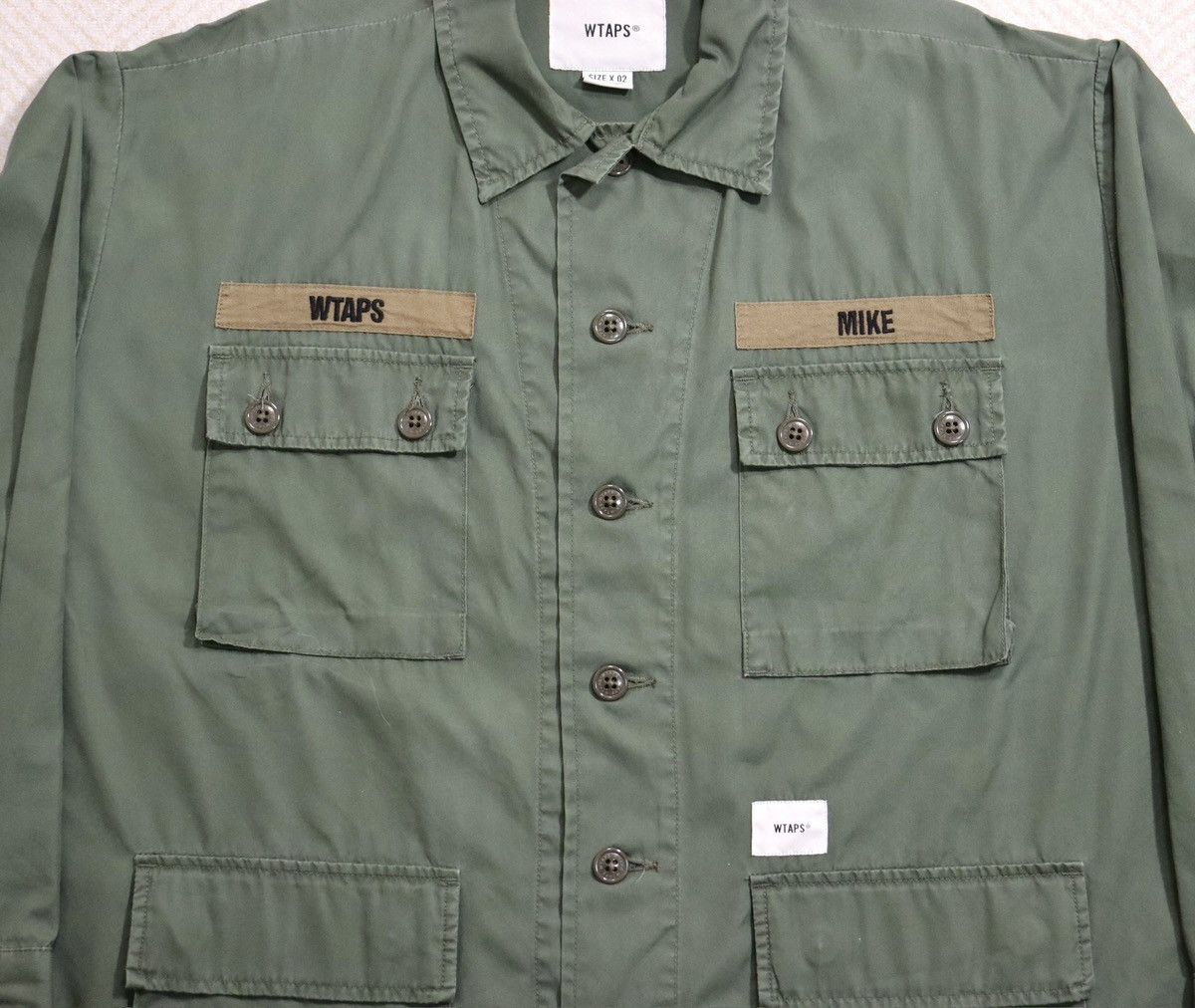 Wtaps Wtaps 19ss Jungle Ls 01 Shirt ，size2 Size US M / EU 48-50 / 2 - 5 Thumbnail