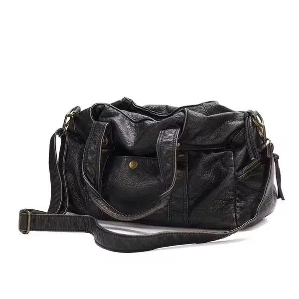 Japanese Brand Leather Tote Bag Large Capacity Size ONE SIZE - 4 Thumbnail