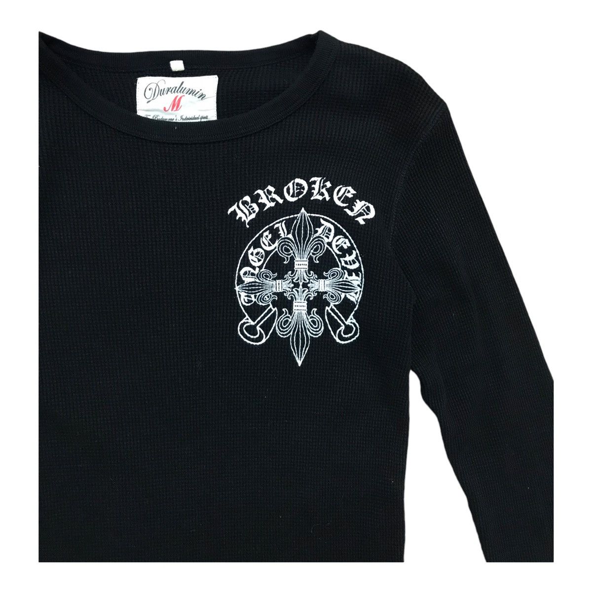 Japanese Brand Duralumin Like CH Long Sleeve Distress Shirt Size US S / EU 44-46 / 1 - 4 Thumbnail