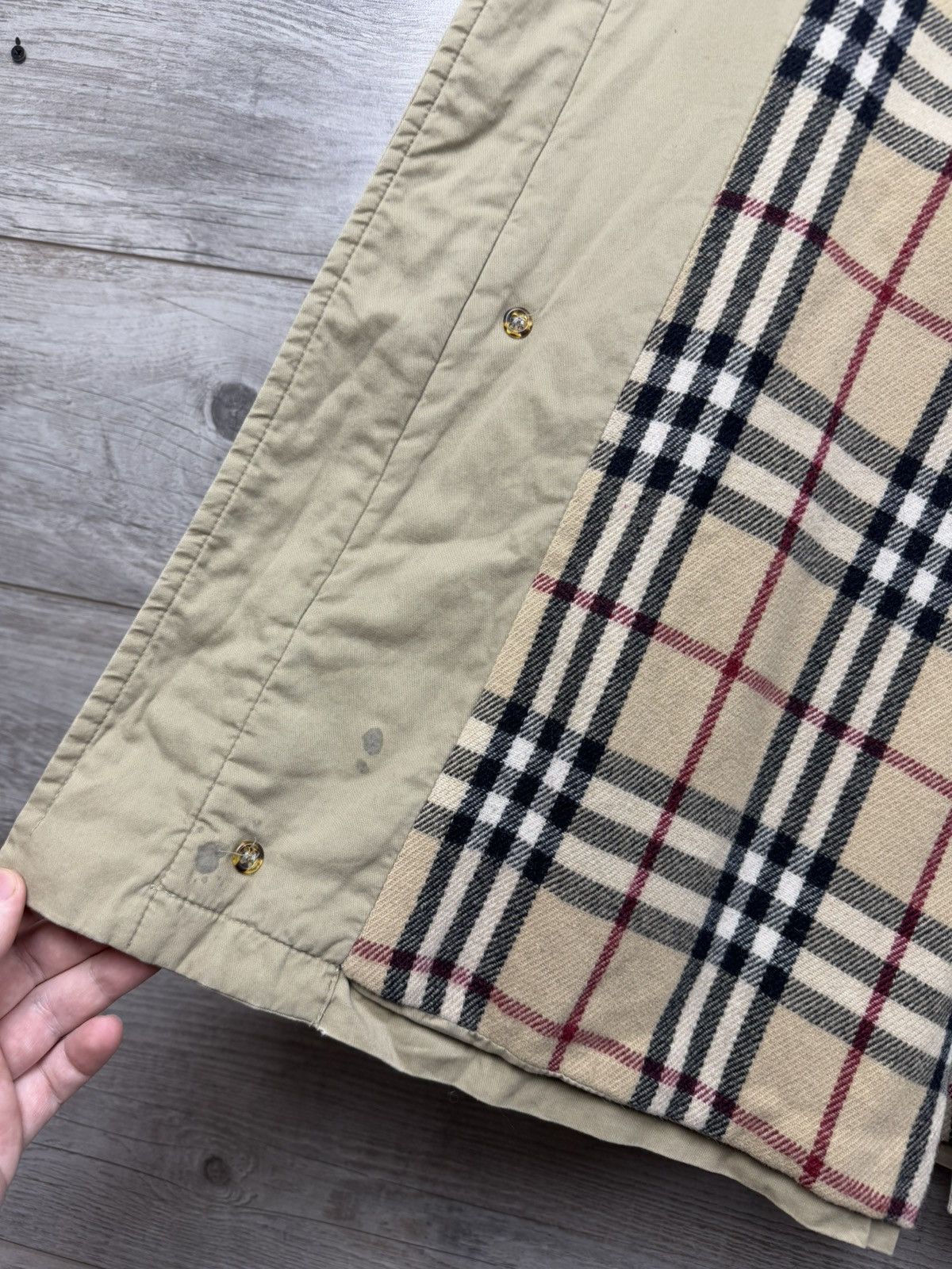 Burberry Burberry Vintage Trench Coat Jacket Bomber Luxury Size L Size US L / EU 52-54 / 3 - 11 Thumbnail
