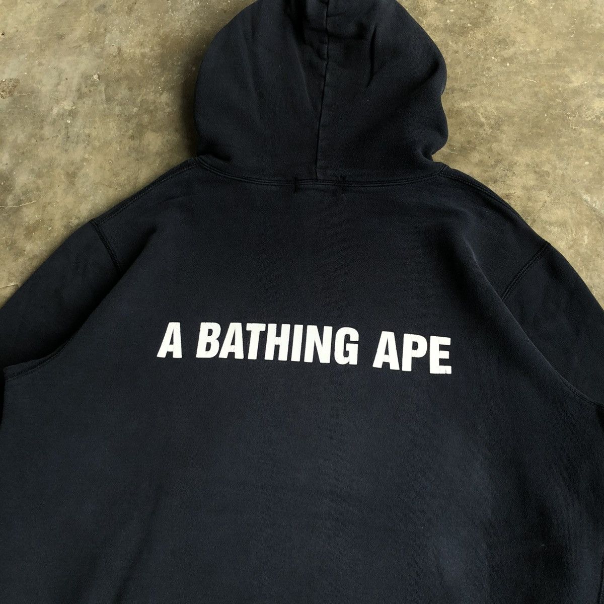 Bape OG Bape A Bathing Ape College Big Logo Hoodie Black Size US XL / EU 56 / 4 - 6 Thumbnail