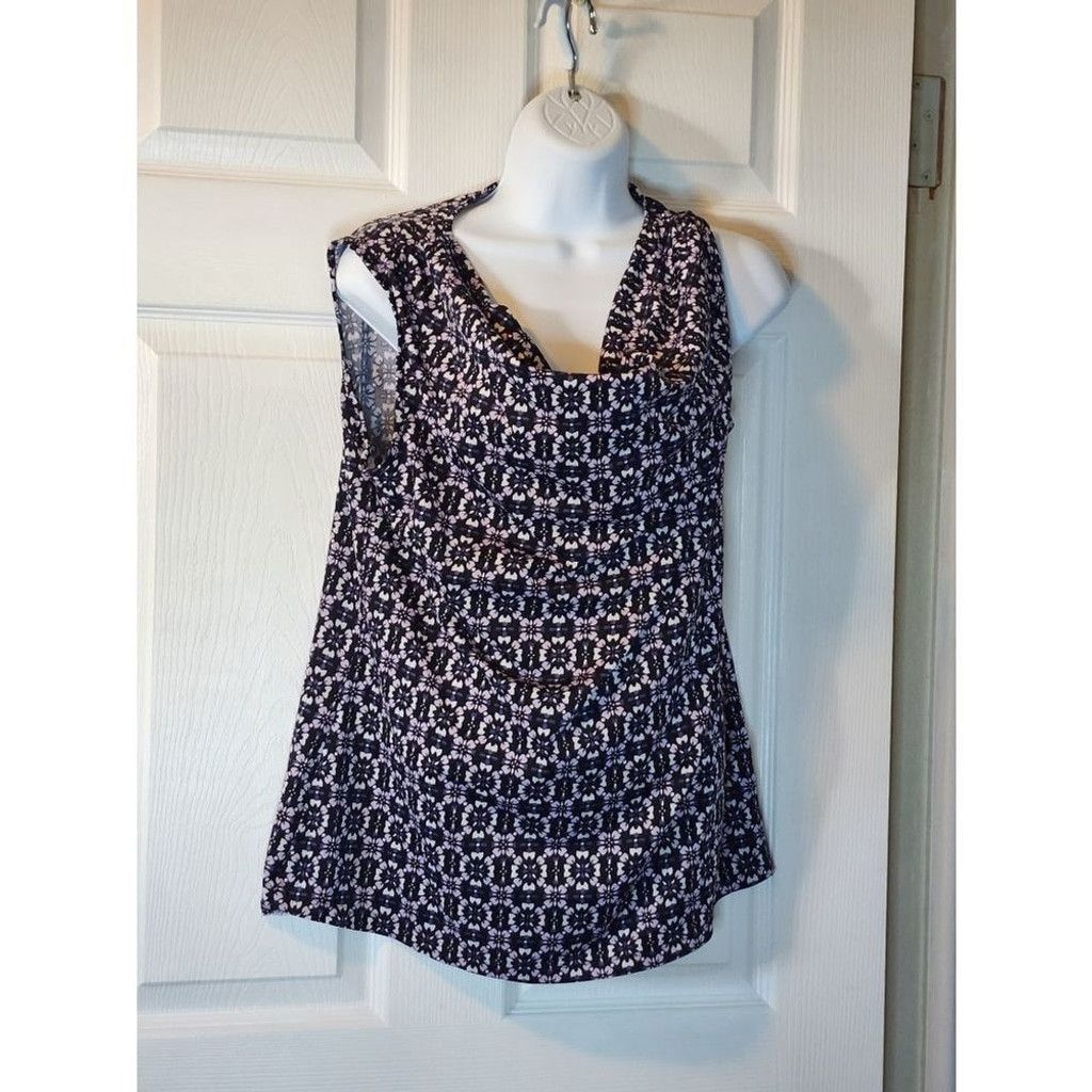 Other Floral Sleevelss Blouse Size L / US 10 / IT 46 - 1 Thumbnail