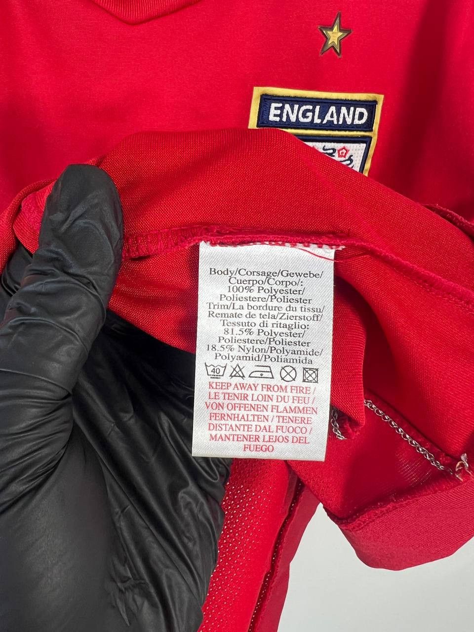 Umbro × Vintage England Lampard 8 Away Football Shirt 06/08 Large Umbro Size US L / EU 52-54 / 3 - 5 Thumbnail