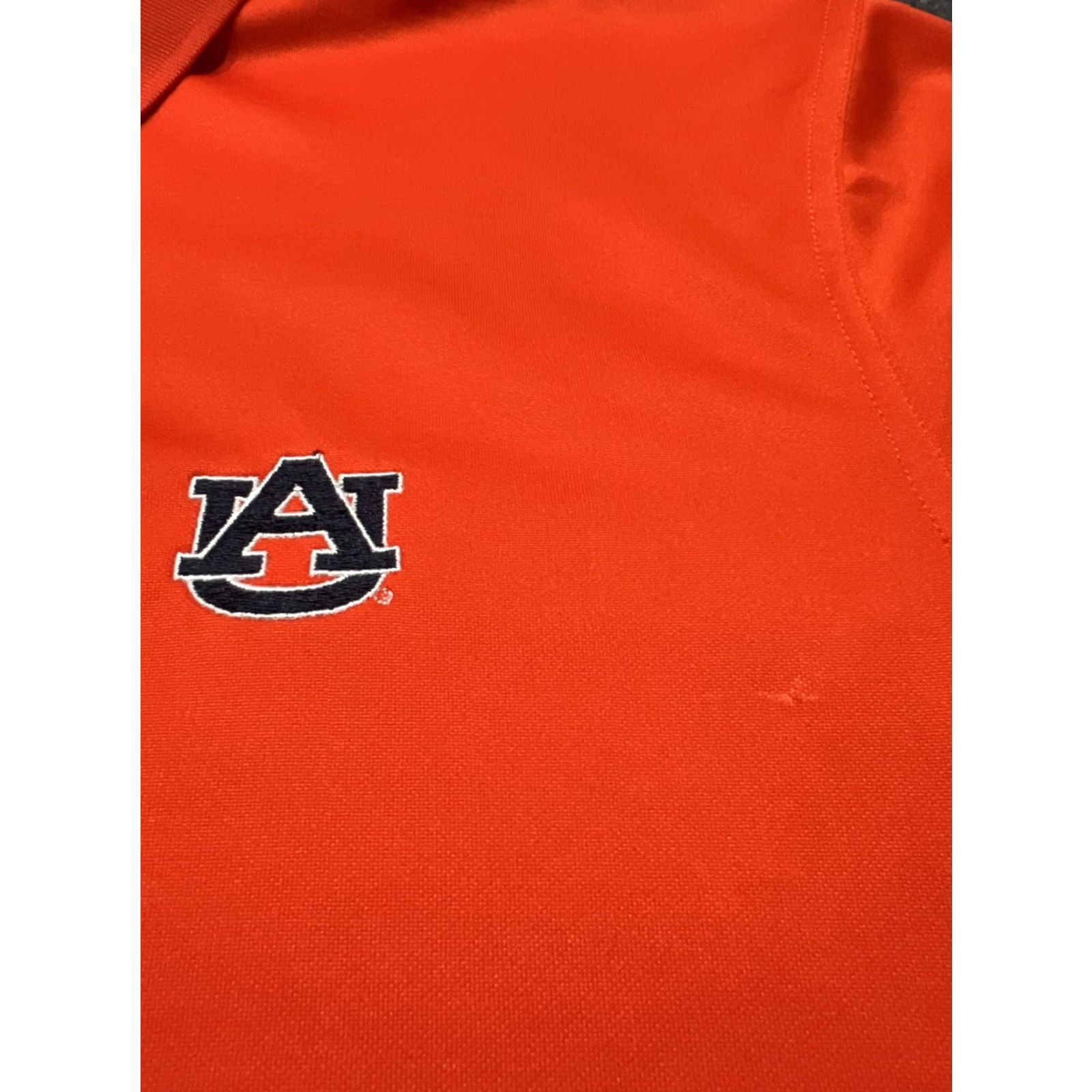 Under Armour Under Armour Auburn Tigers Polo Shirt Mens Large Orange HeatGear Golf Athletic Size US L / EU 52-54 / 3 - 7 Thumbnail