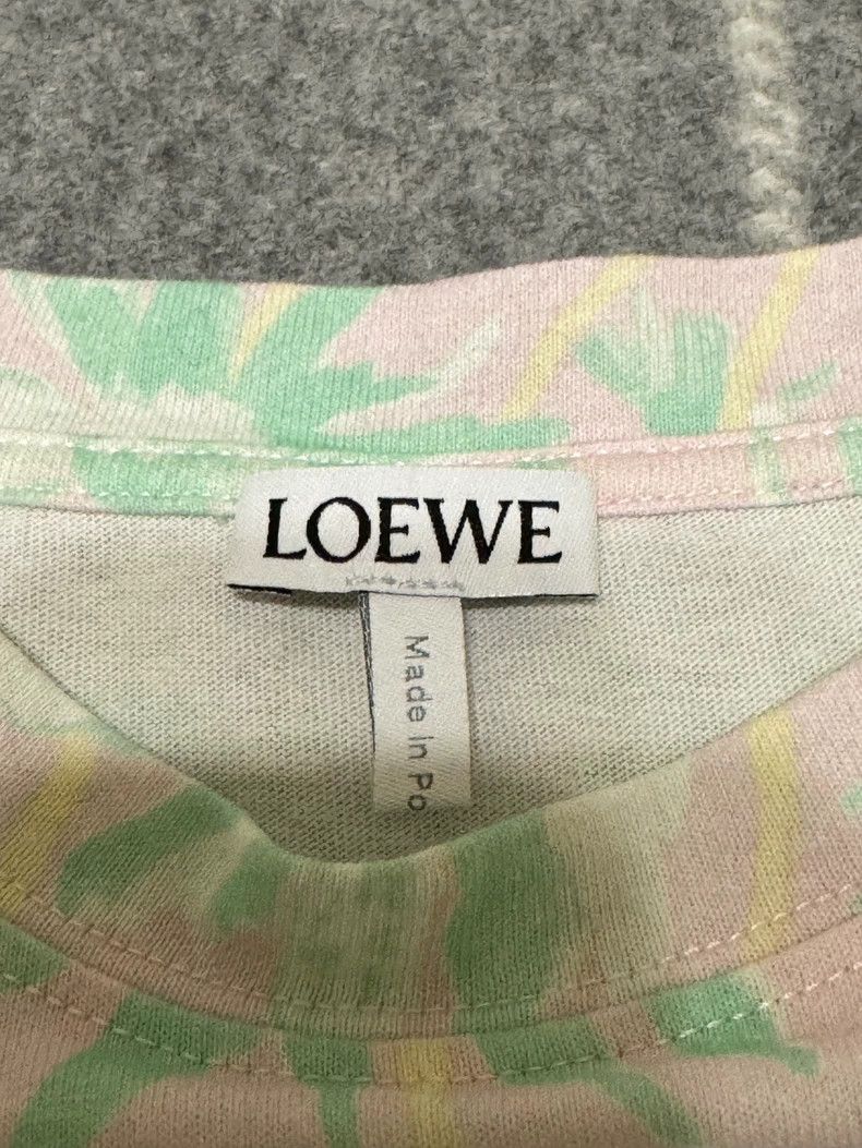 Loewe LOEWE Pink coconut tree printed short sleeve T-shirt Size XS / US 0-2 / IT 36-38 - 3 Thumbnail