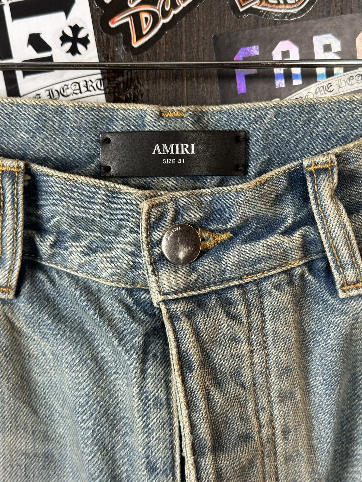 Amiri Amiri MX1 Straight Jeans Size US 31 - 8 Thumbnail