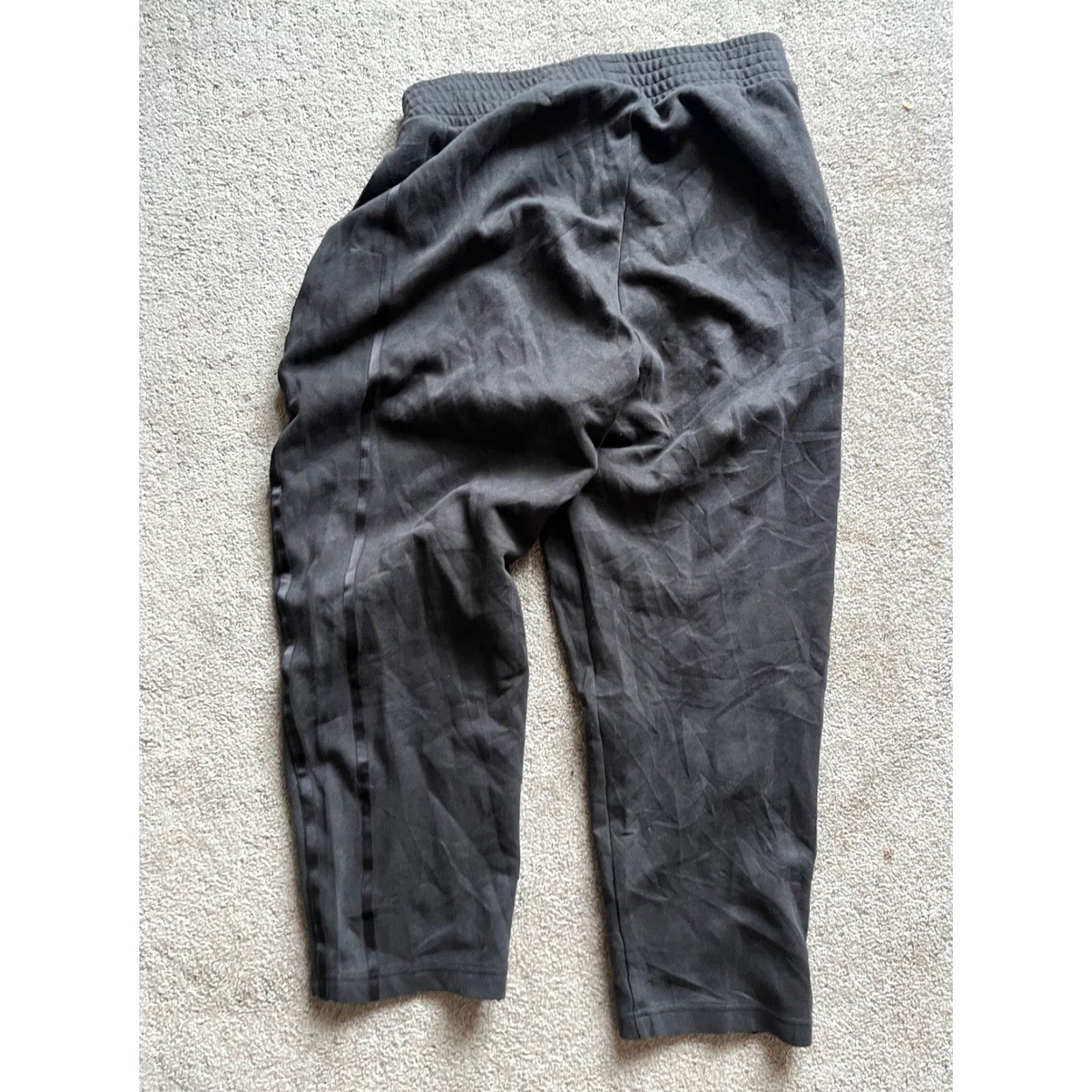 Puma PUMA Essentials Logo High Waisted Joggers Womens Black M Casual Athletic Bottoms Pants Sweatpants Size 32" / US 10 / IT 46 - 3 Thumbnail