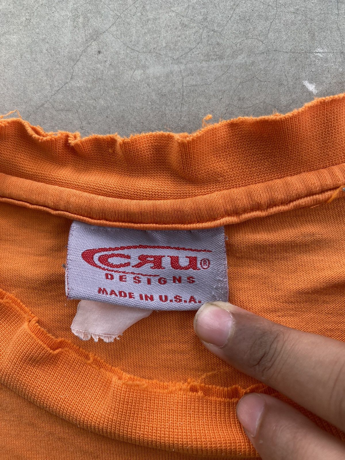 Vintage VINTAGE CRU RUGBY DISTRESS TEE Size US XL / EU 56 / 4 - 3 Thumbnail