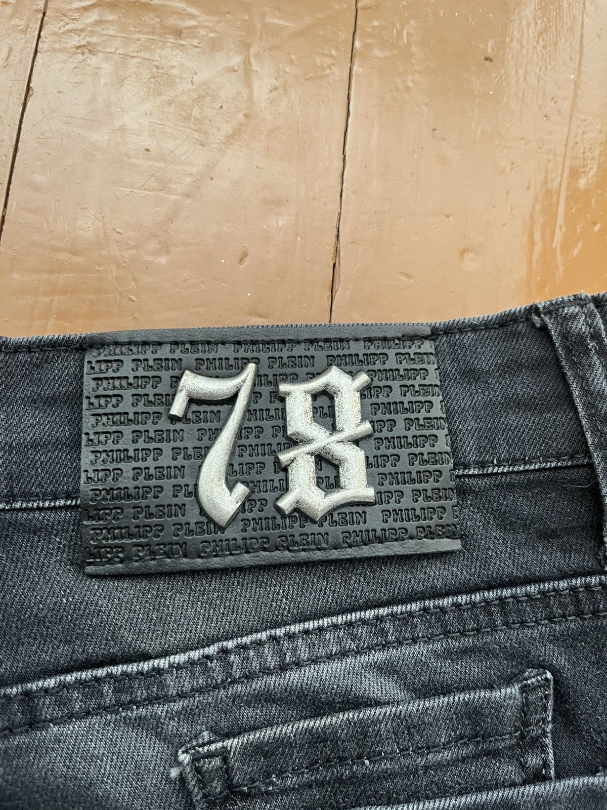 Philipp Plein Philip Plein Illegal Fight Club Jeans Size US 33 - 6 Thumbnail