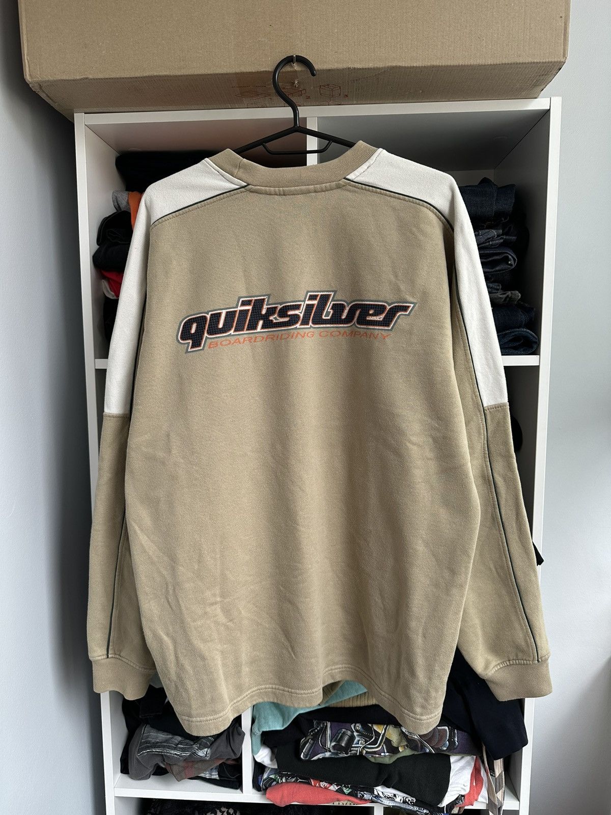 Quiksilver 🔥VINTAGE QUIKSILVER SURF STYLE BIG LOGO CREWNECK🔥 Size US L / EU 52-54 / 3 - 1 Thumbnail
