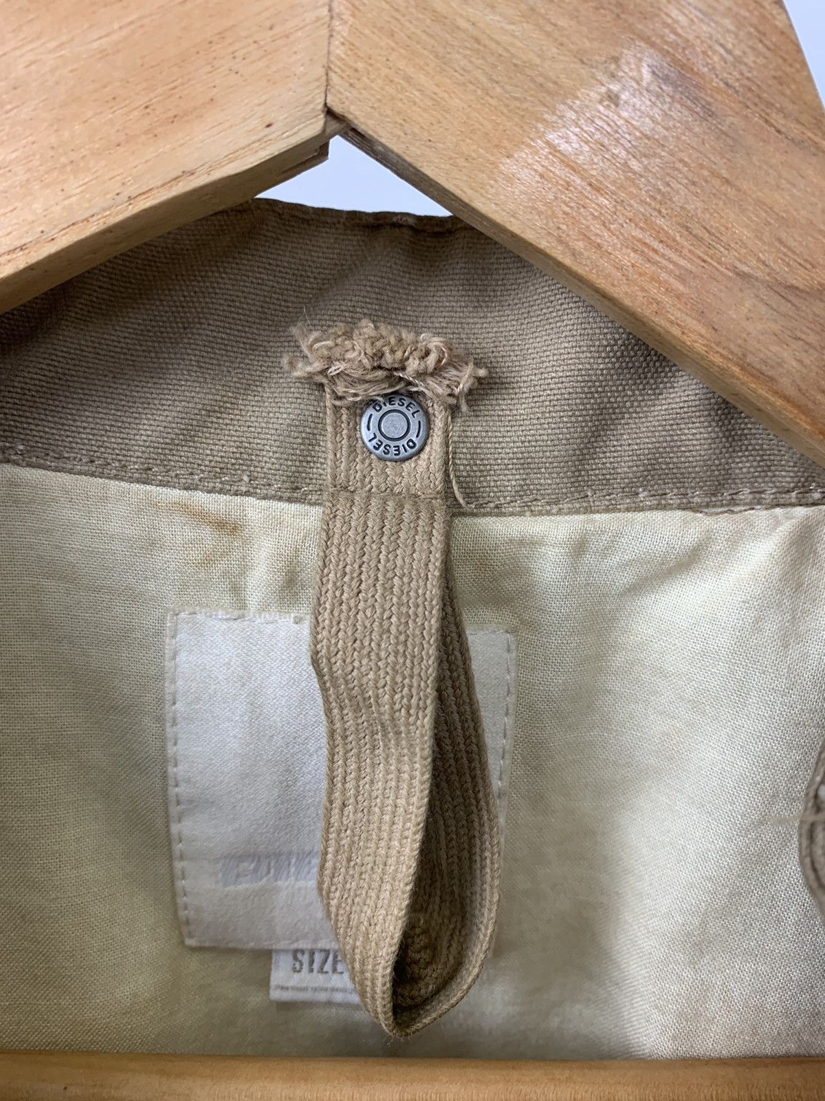 Designer × Diesel × Vintage Vintage Diesel Patchwork Racing Denim Jacket Size M / US 6-8 / IT 42-44 - 18 Thumbnail