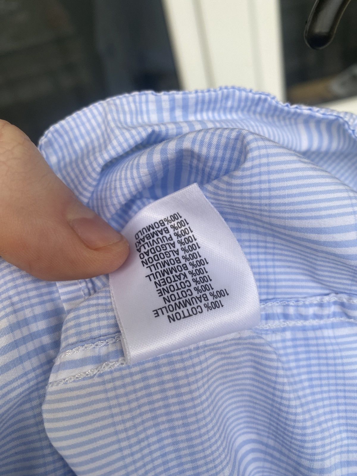 Burberry Burberry Luxury elegegance tartan shirt button up Size US L / EU 52-54 / 3 - 4 Thumbnail