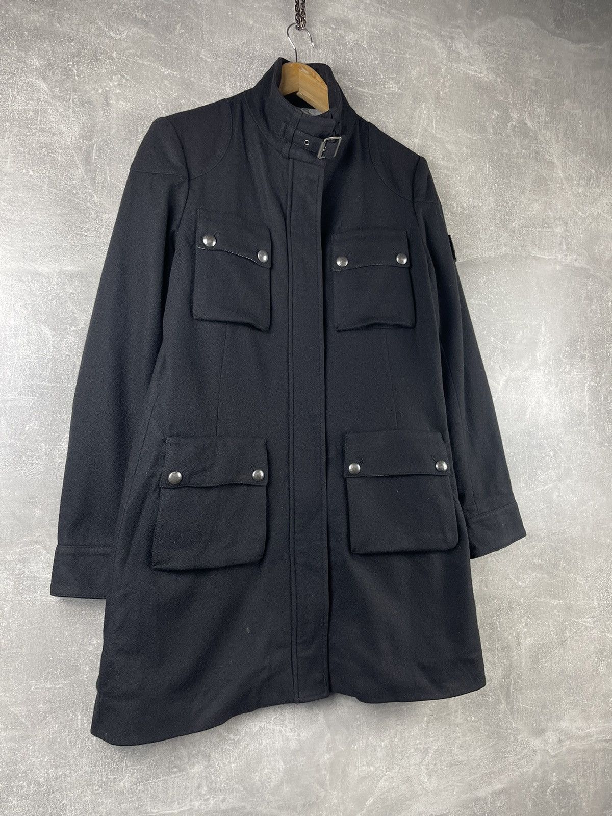 Belstaff Belstaff Black Label Wool Field Coat Black Size M / US 6-8 / IT 42-44 - 5 Thumbnail
