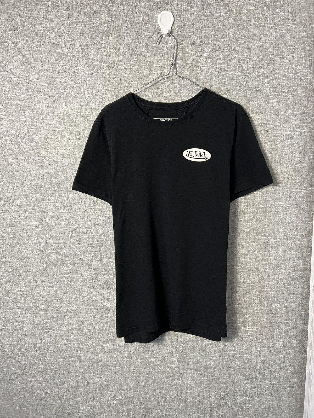 Vintage × Von Dutch Y2K Von Dutch Big Logo Black T-Shirt Size M Size US M / EU 48-50 / 2 - 3 Thumbnail