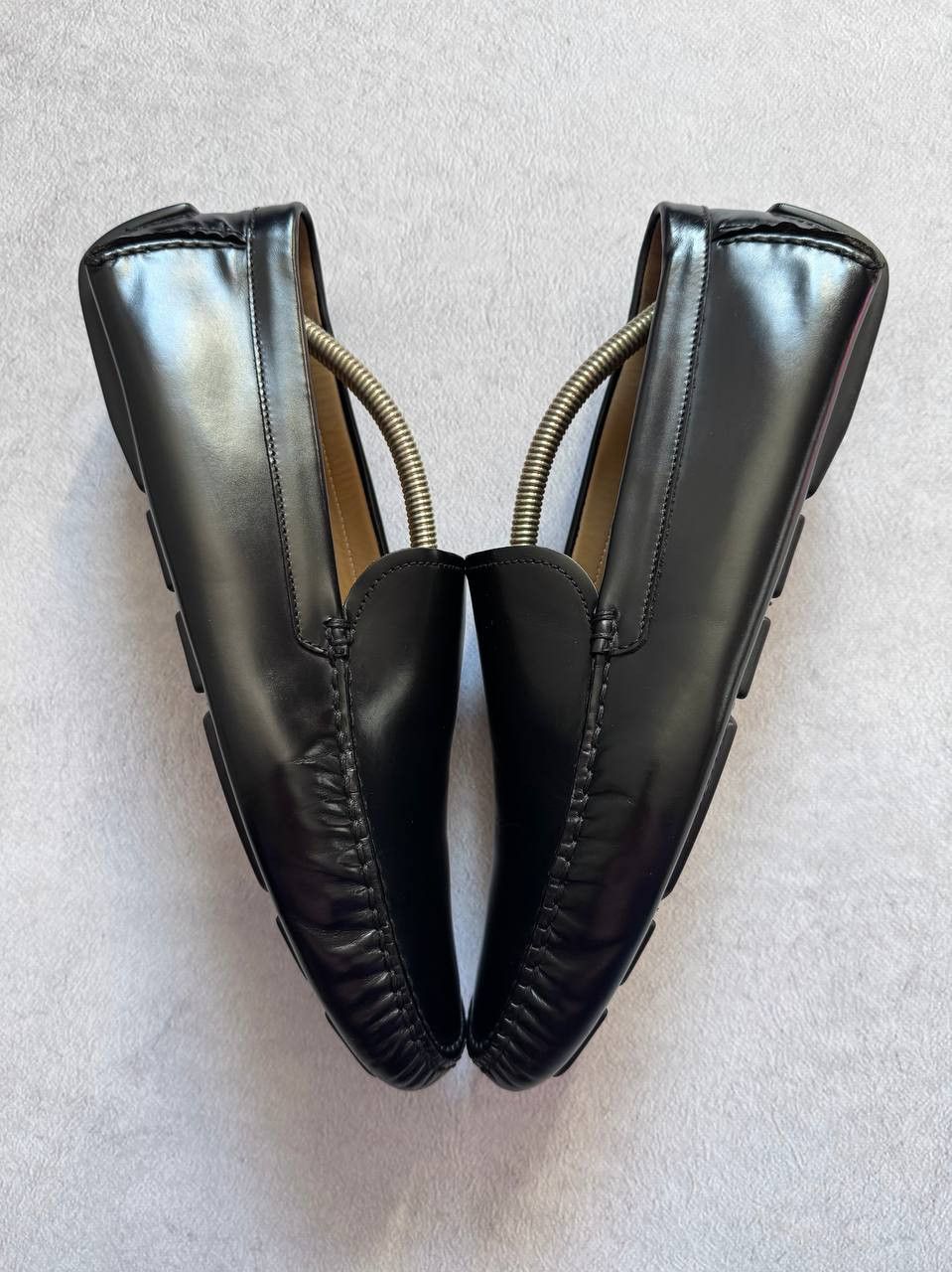 Bally Bally Walton Leather Drivers Black Loafers Men's Shoes Size US 12 / EU 45 - 3 Thumbnail