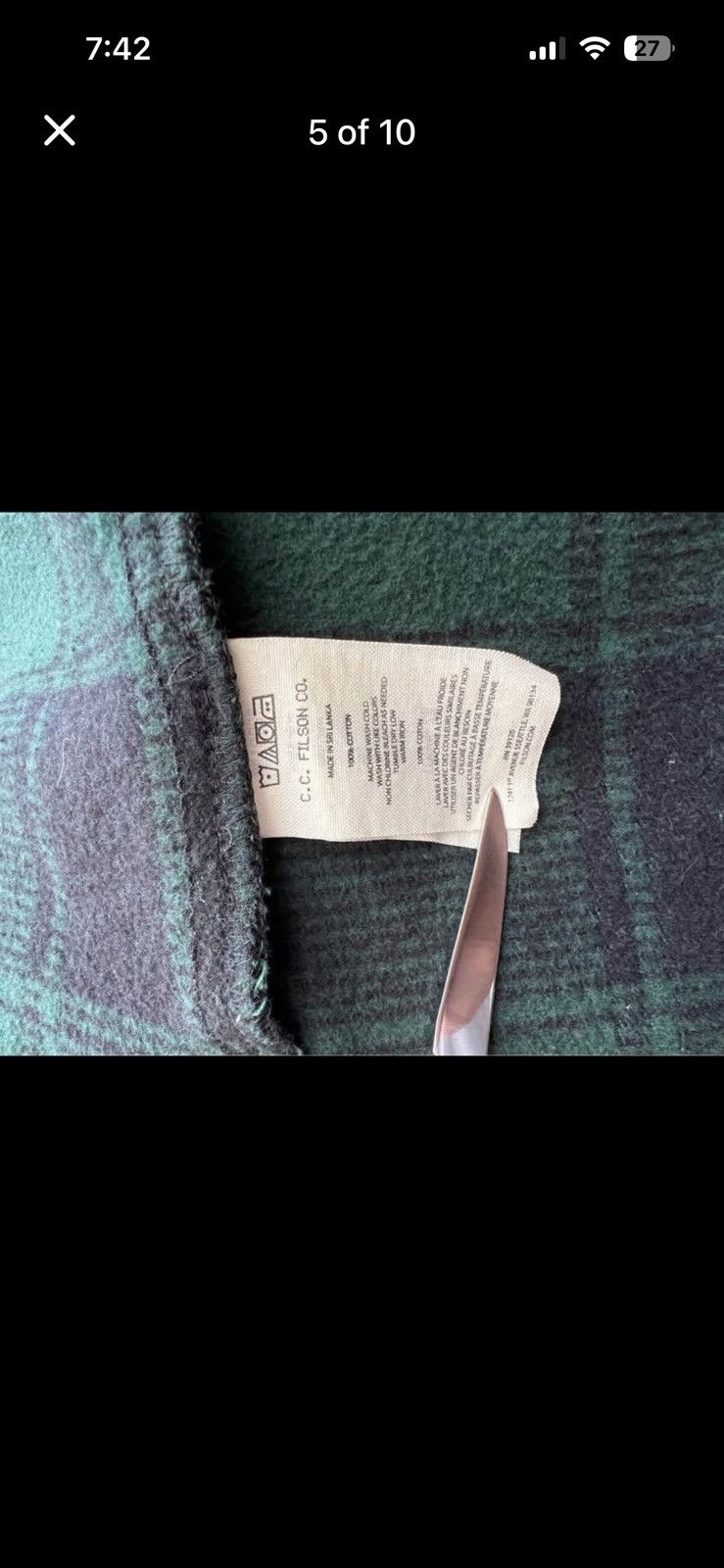 Filson Filson beartooth jac-shirt Size US XS / EU 42 / 0 - 5 Thumbnail