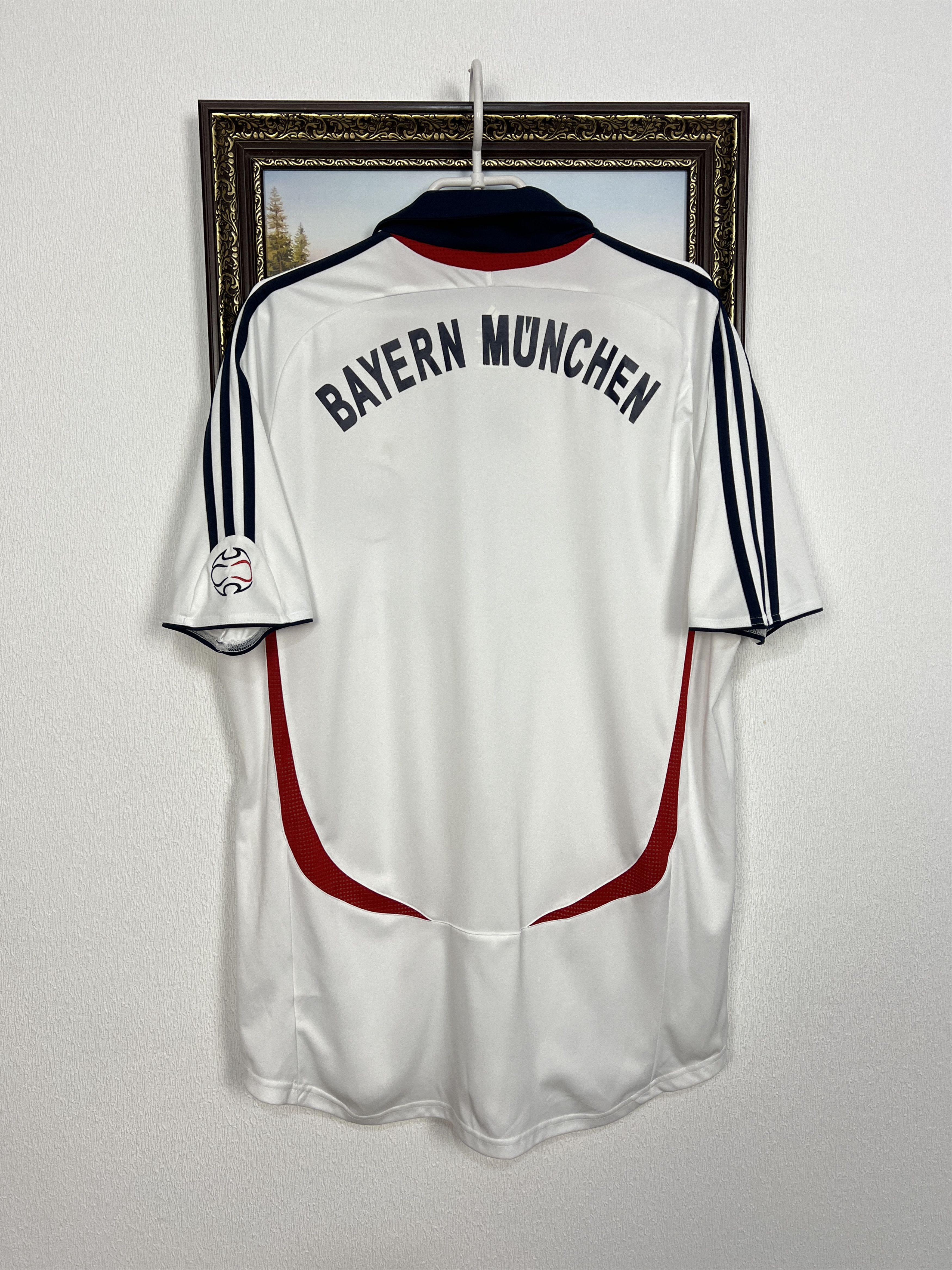 Adidas Bayern Munich Away football shirt 2006 Soccer Jersey Trikot Size US L / EU 52-54 / 3 - 9 Thumbnail