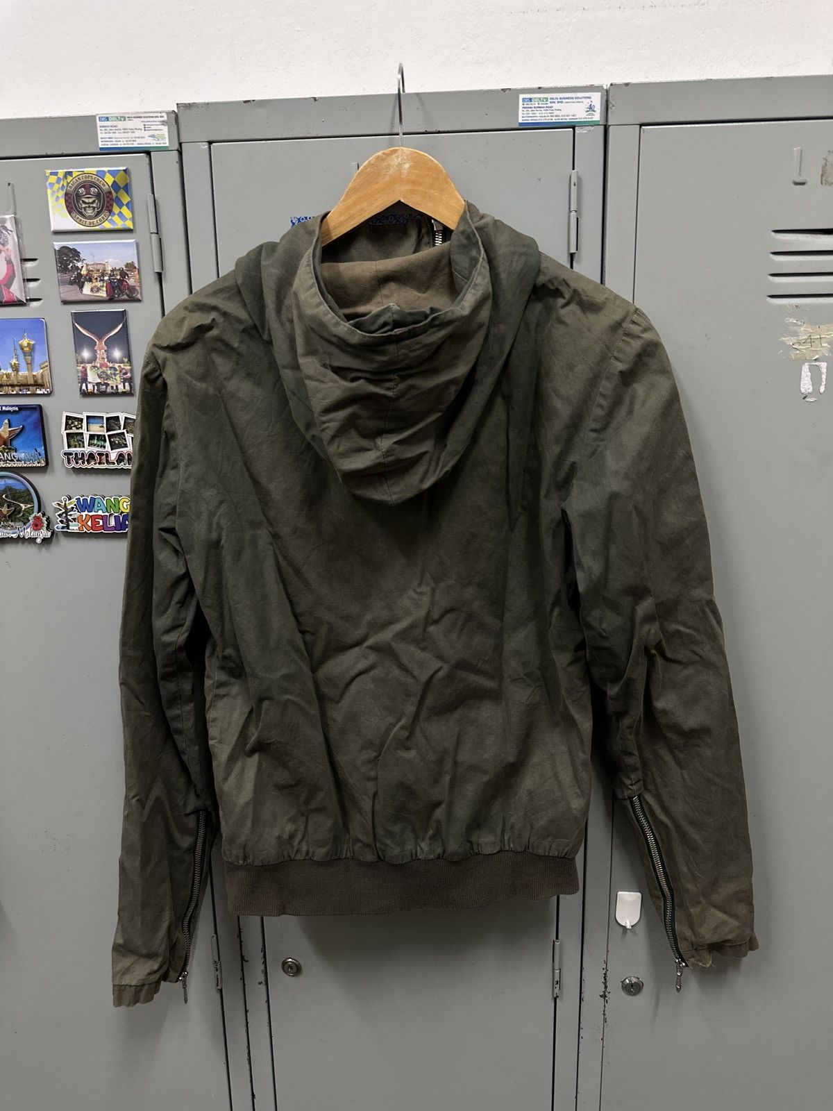 Le Grande Bleu (L.G.B.) Harlem Rouge Japanese Brand Asymmetrical Zipper Jacket Hood Size US M / EU 48-50 / 2 - 6 Thumbnail