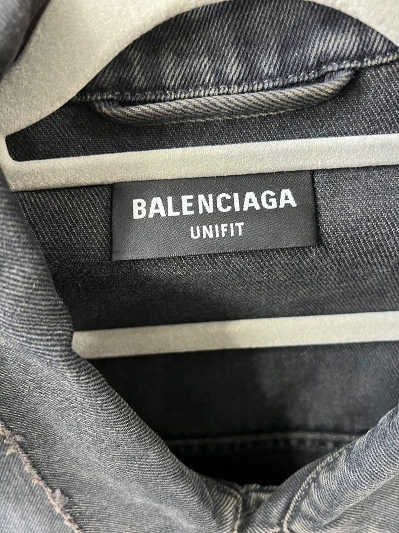 Balenciaga Balenciaga Luminous denim jacket Size US S / EU 44-46 / 1 - 3 Thumbnail
