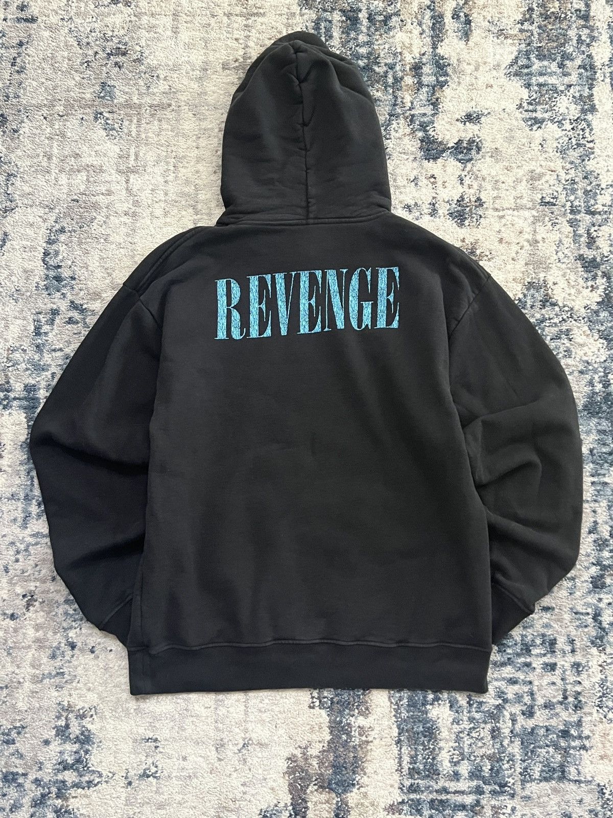 Revenge Revenge Nirvana Silver Hoodie Black Large Size US L / EU 52-54 / 3 - 3 Thumbnail