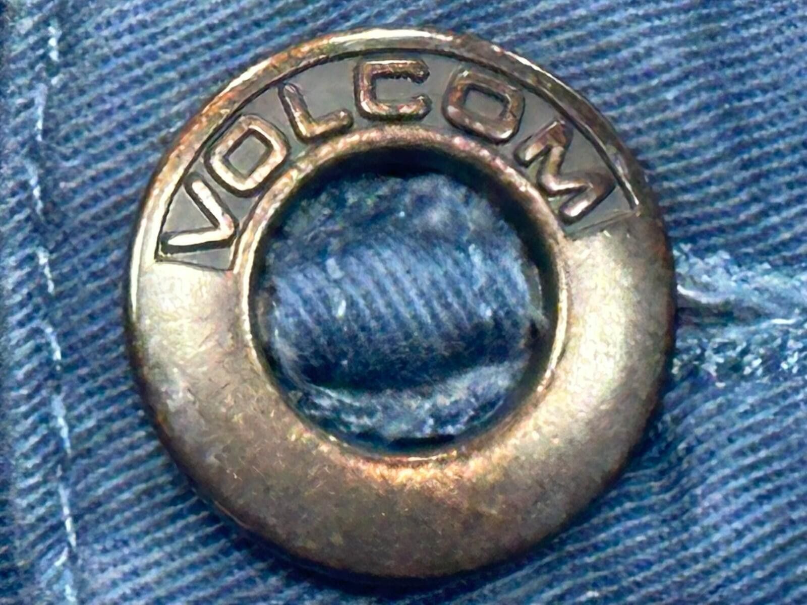 Volcom Volcom Flat Embroidered Cotton/Poly Chinos Blue Mens 42/34 Size US 42 / EU 58 - 6 Thumbnail