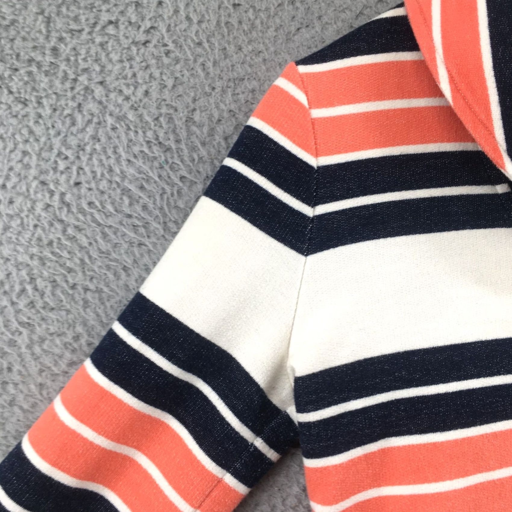 Tommy Hilfiger Tommy Hilfiger Pullover Sweater Womens XS Multicolor Cotton Blend Striped Casual Size XS / US 0-2 / IT 36-38 - 4 Thumbnail