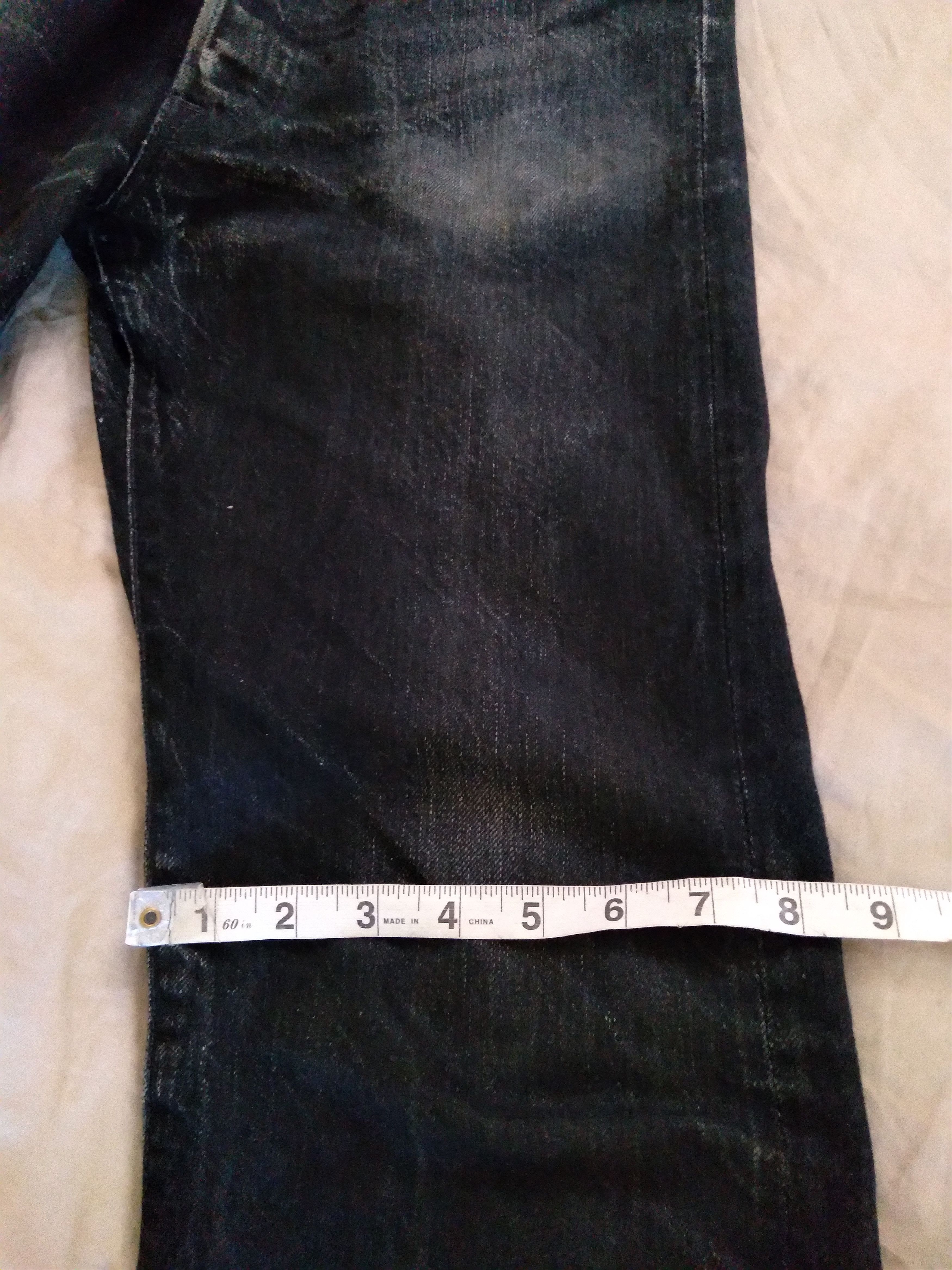 Acne Studios × Orslow Raw Selvedge Black Denim Jeans made in Japan small 30 Size US 30 / EU 46 - 6 Thumbnail