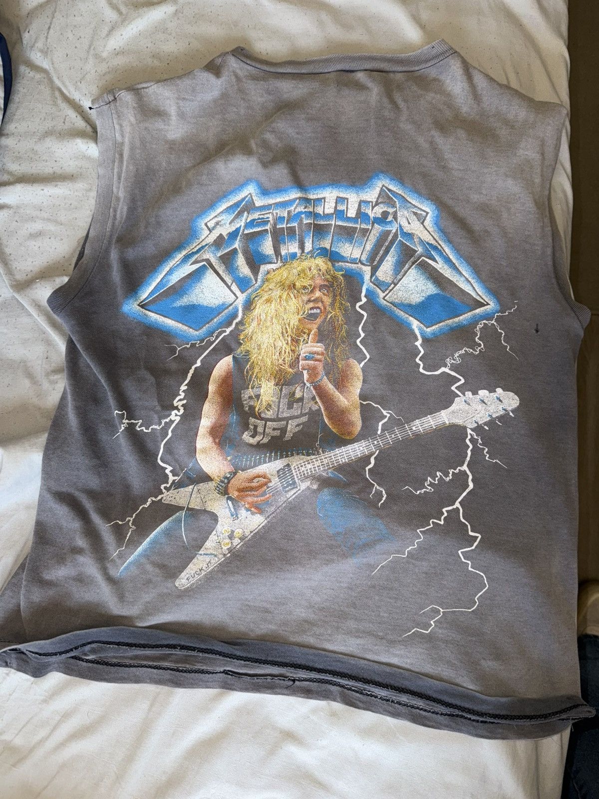 Vintage Vintage Metallica Sleeveless Shirt Size US L / EU 52-54 / 3 - 2 Thumbnail