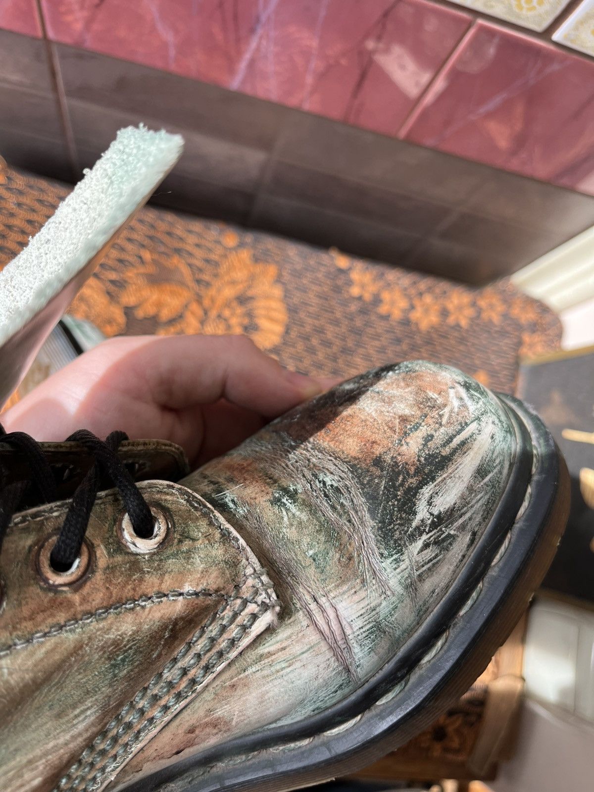 Dr. Martens Vintage D.r Martens 8 holes Marble effect Size US 8 / IT 38 - 7 Thumbnail