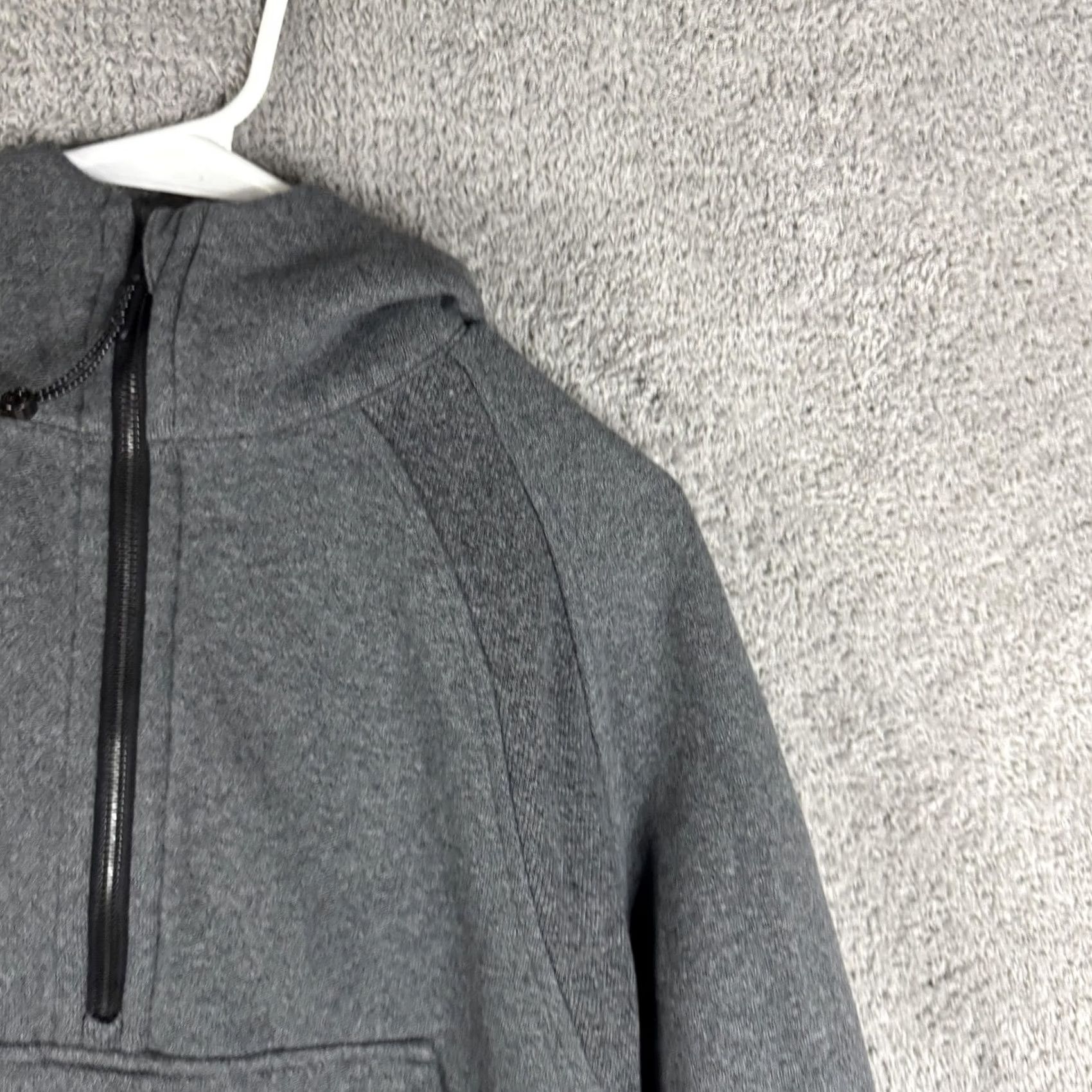 Lululemon Lululemon Scuba Hoodie Womens M Gray 1/2 Zip Fleece High Neck Pullover Size M / US 6-8 / IT 42-44 - 4 Thumbnail