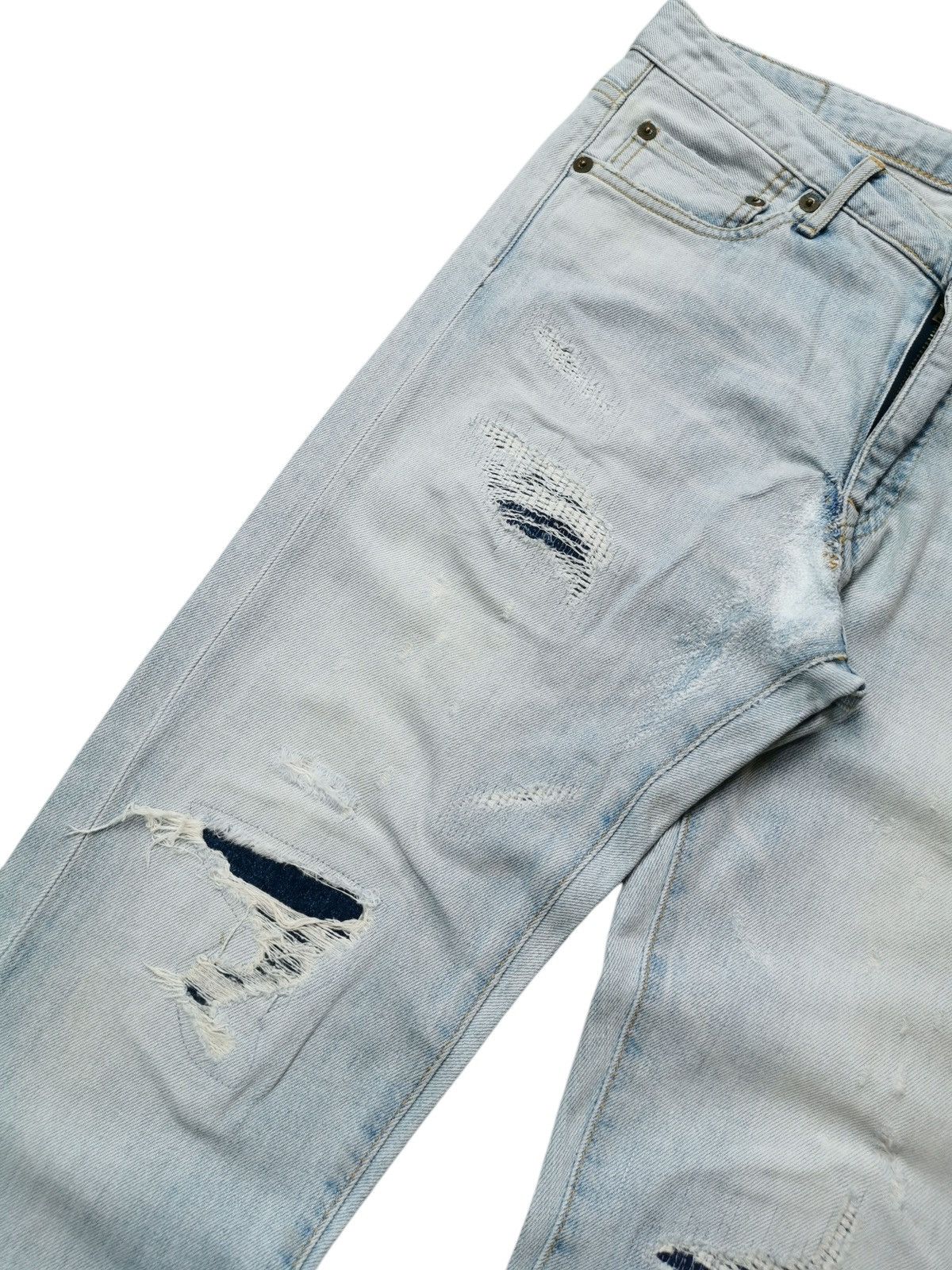 Blue Blue Japan Japan Blue Denim Jeans Size US 30 / EU 46 - 7 Thumbnail