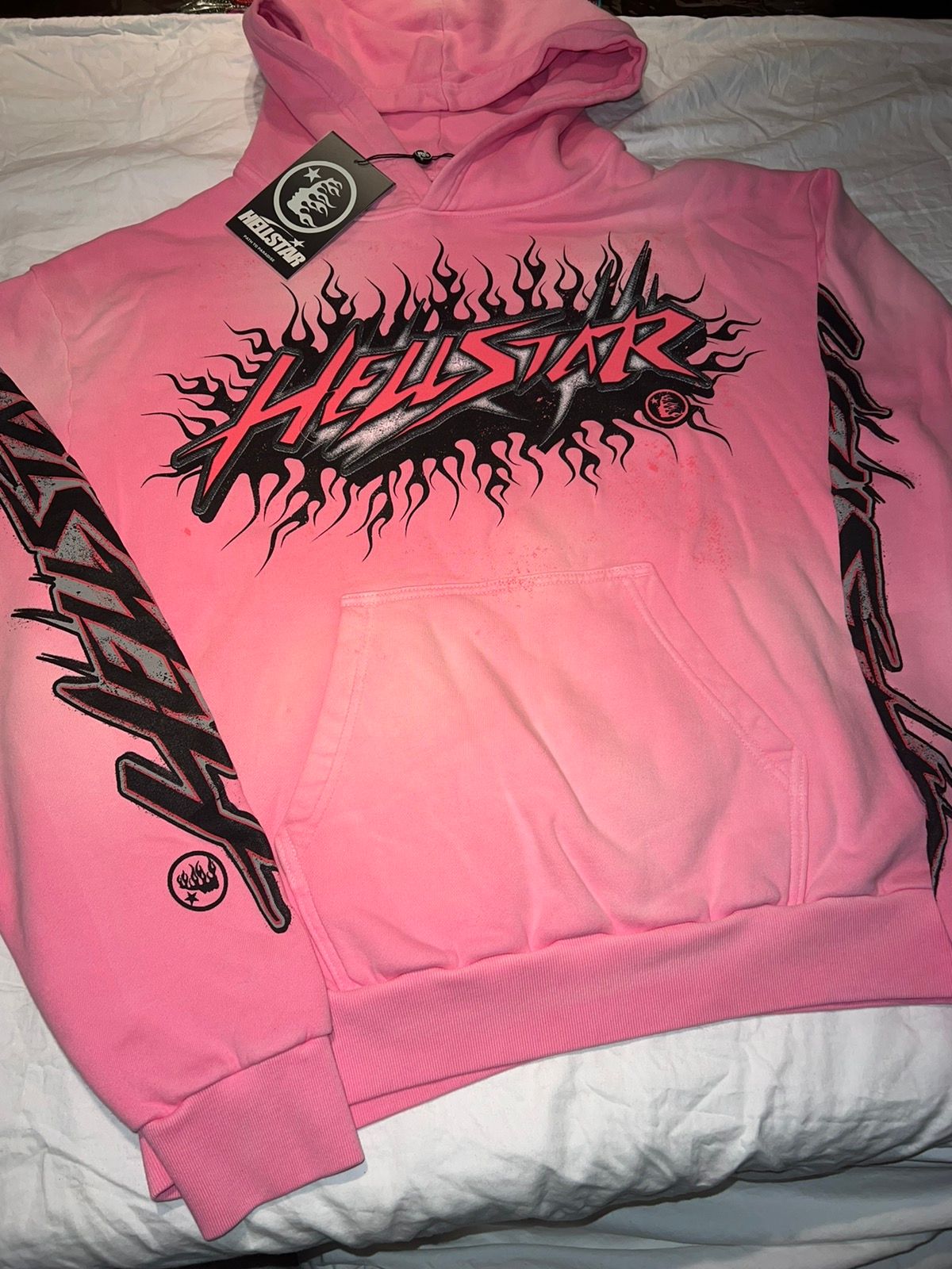 Hellstar Hellstar Pink Hoodie Without Brain Grailed