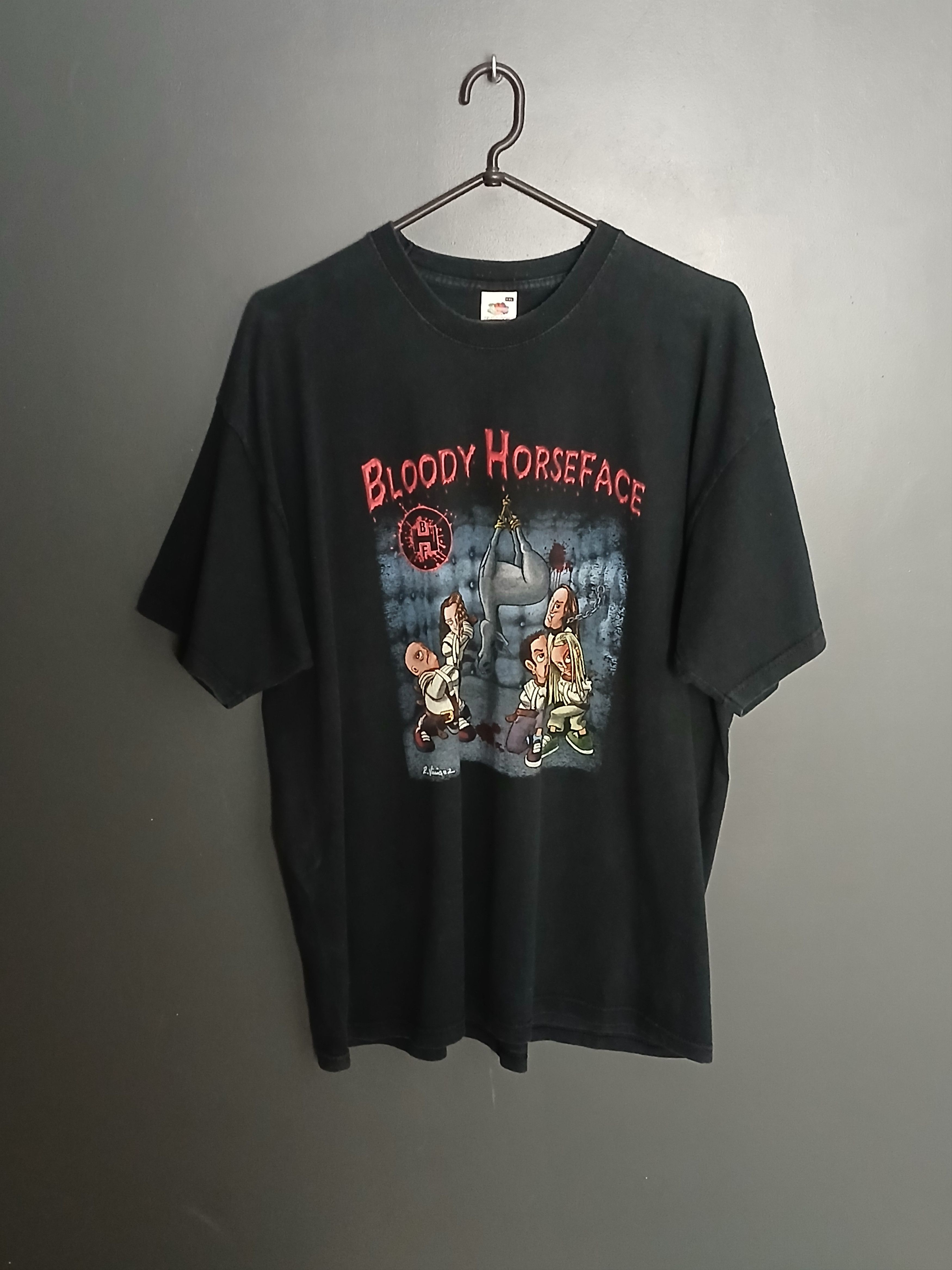 Band Tees Bloody Horseface T-Shirt Size US XXL / EU 58 / 5 - 1 Thumbnail