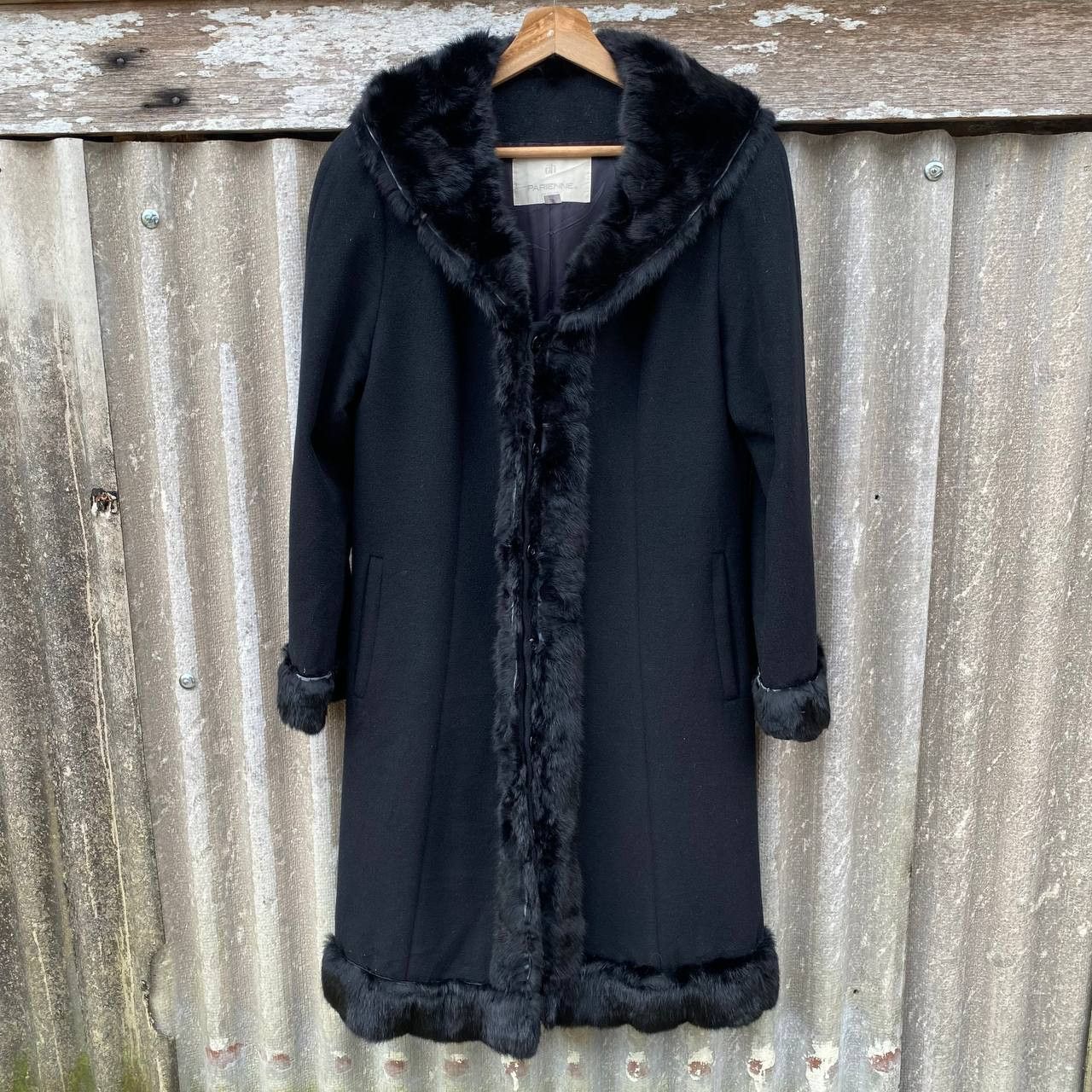 If Six Was Nine Vintage Parienne Faux Fur Hoodie Coat lgb style Size M / US 6-8 / IT 42-44 - 2 Thumbnail