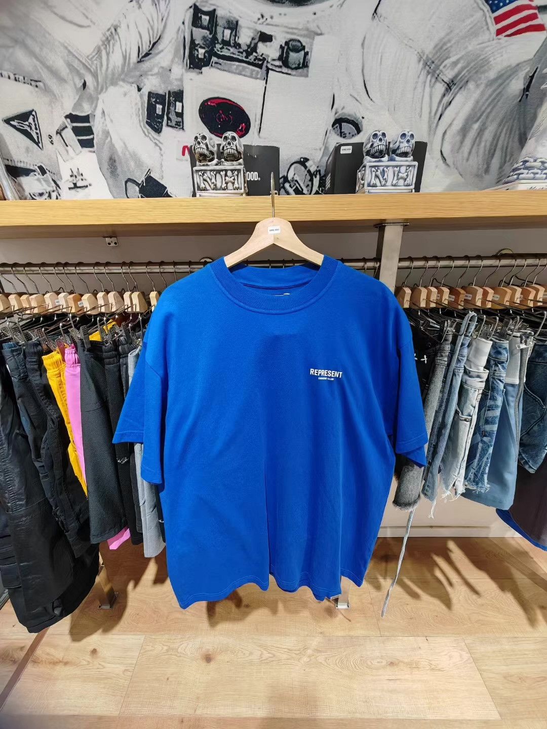 Represent Clo. Represent Basic Back Letter Print Short Sleeve Tee Q15 Size US L / EU 52-54 / 3 - 2 Thumbnail