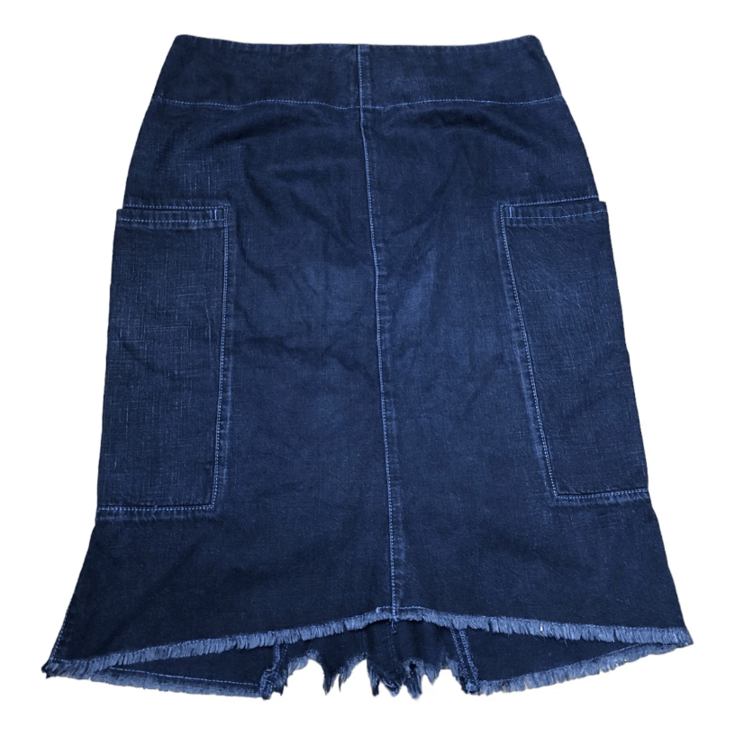 Marithe + Francois Girbaud The MfG Huge Pocket Denim Skirt Size 27" / US 4 / IT 40 - 1 Thumbnail
