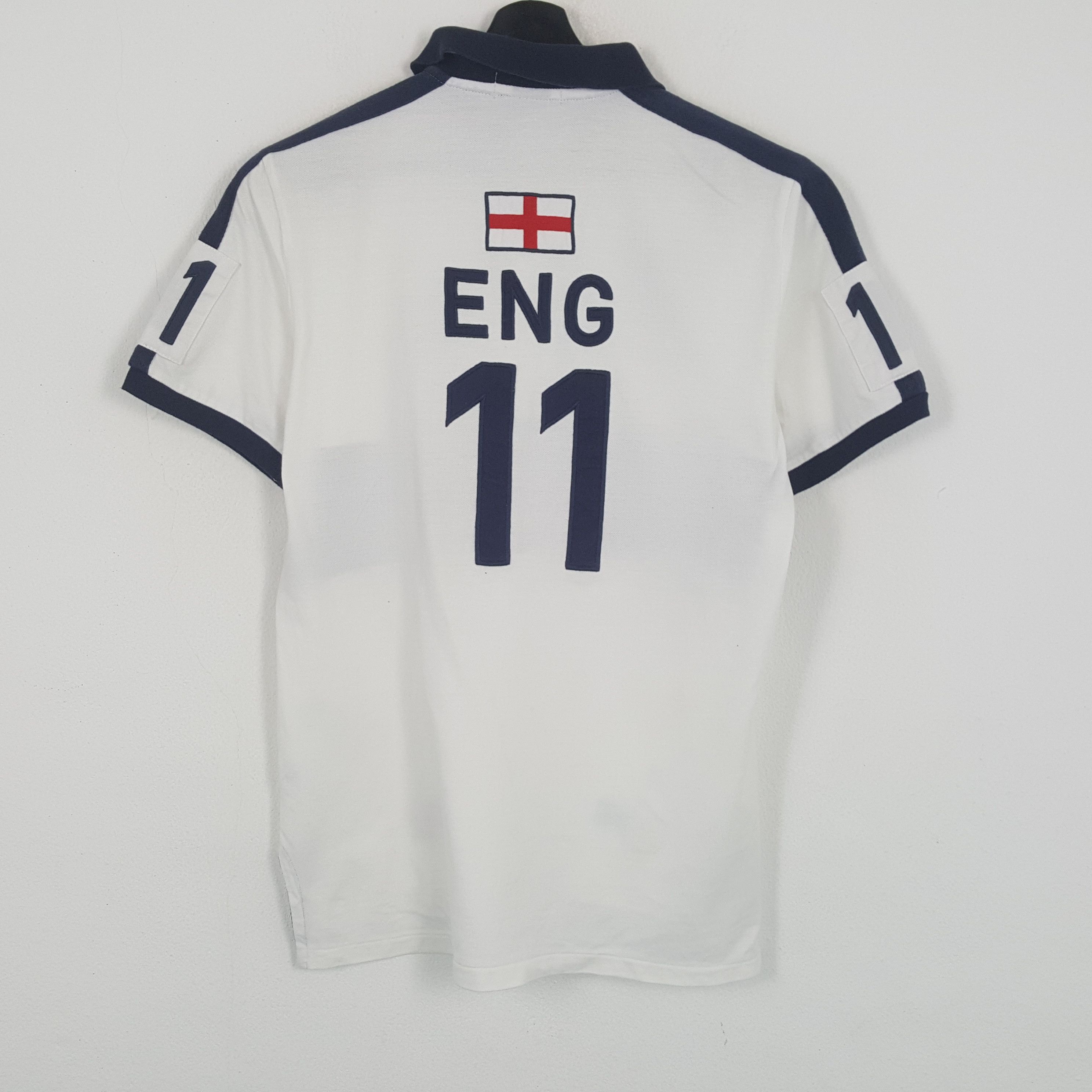 Polo Ralph Lauren × Vintage POLO by RALPH LAUREN England Design Casual Polos Size US M / EU 48-50 / 2 - 3 Thumbnail