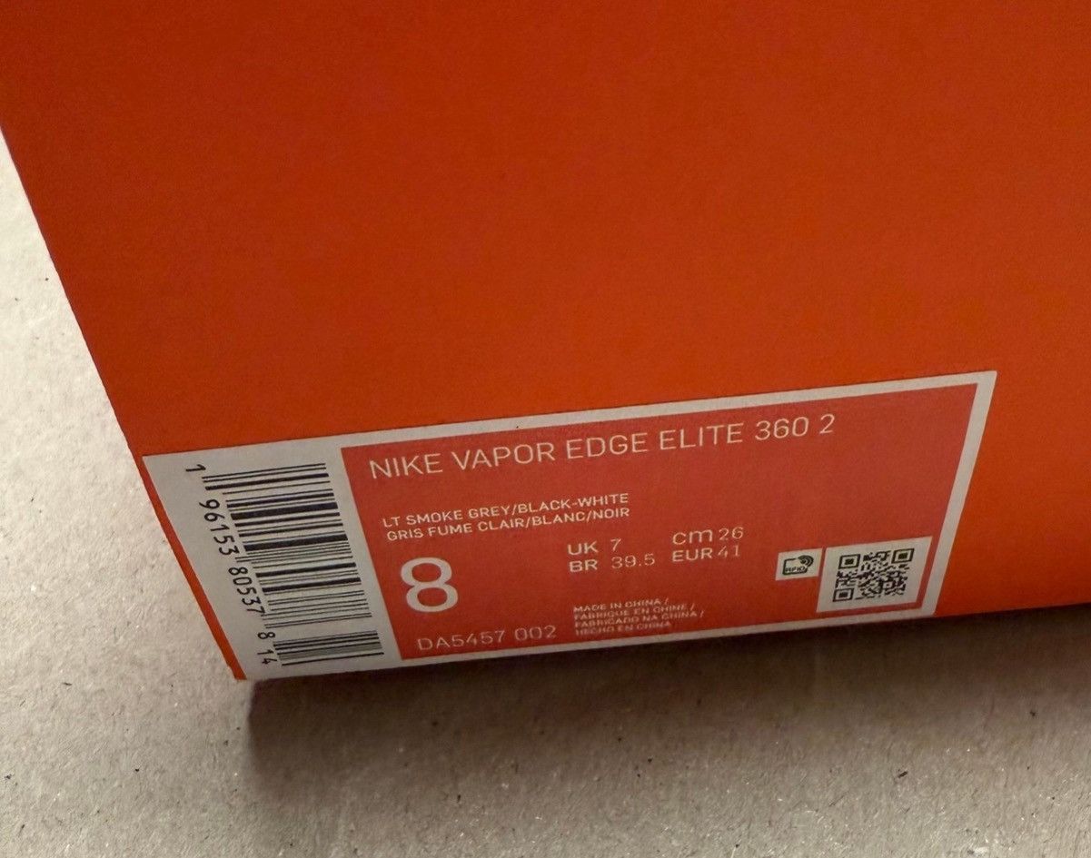 Nike Nike Vapor Edge Elite 360 2 Mens football cleats size 8 NEW! Size US 8 / EU 41 - 6 Thumbnail