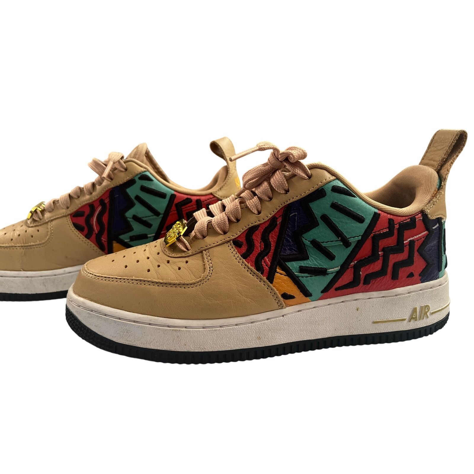 Nike Rare Karabo Poppy x Nike Air Force 1 Low - Unisex M7 / W8.5 Size US 8.5 / IT 38.5 - 2 Thumbnail