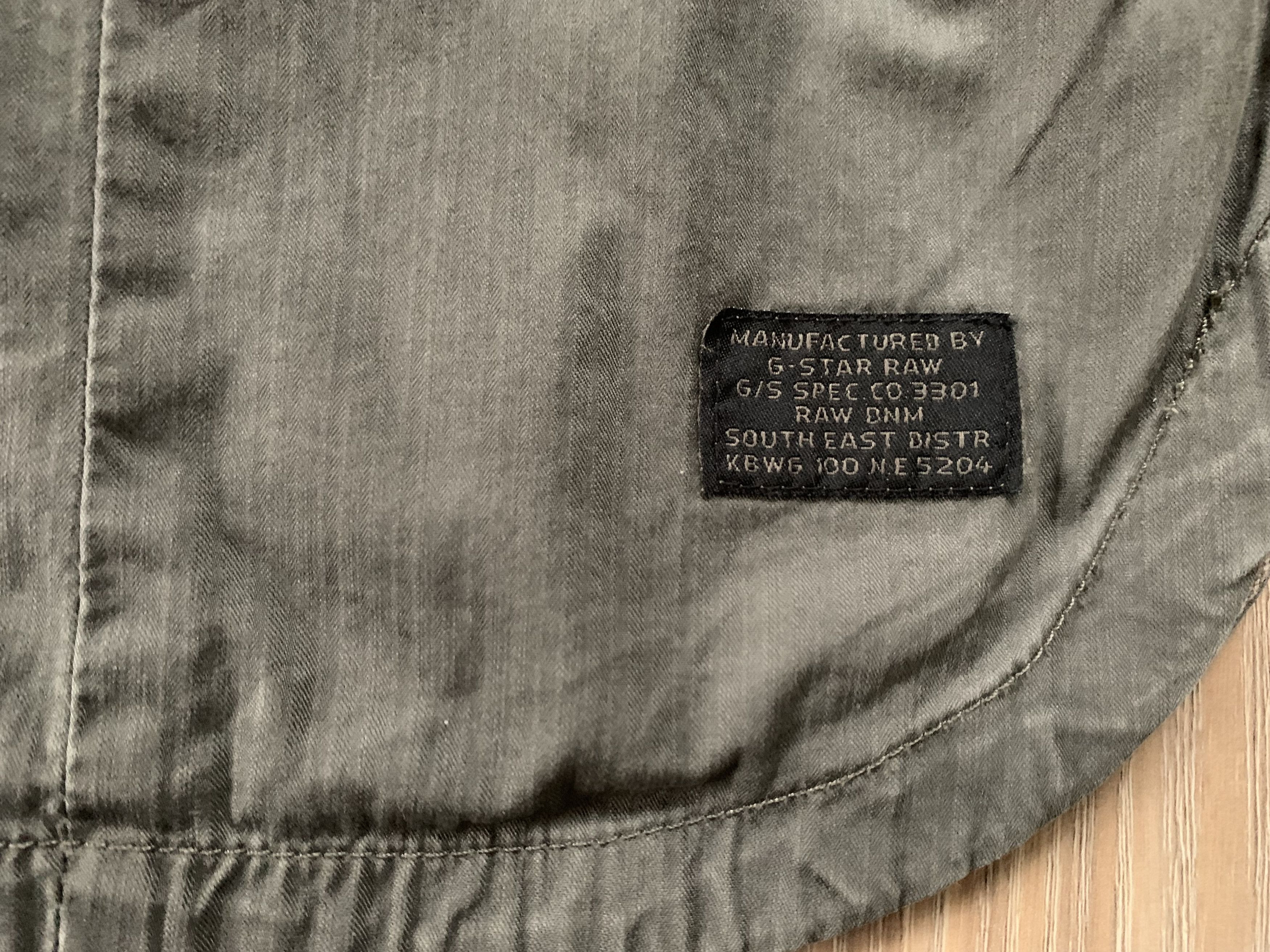G-Star Vintage Khaki G-Star Raw Light Jacket Military Size US L / EU 52-54 / 3 - 7 Thumbnail