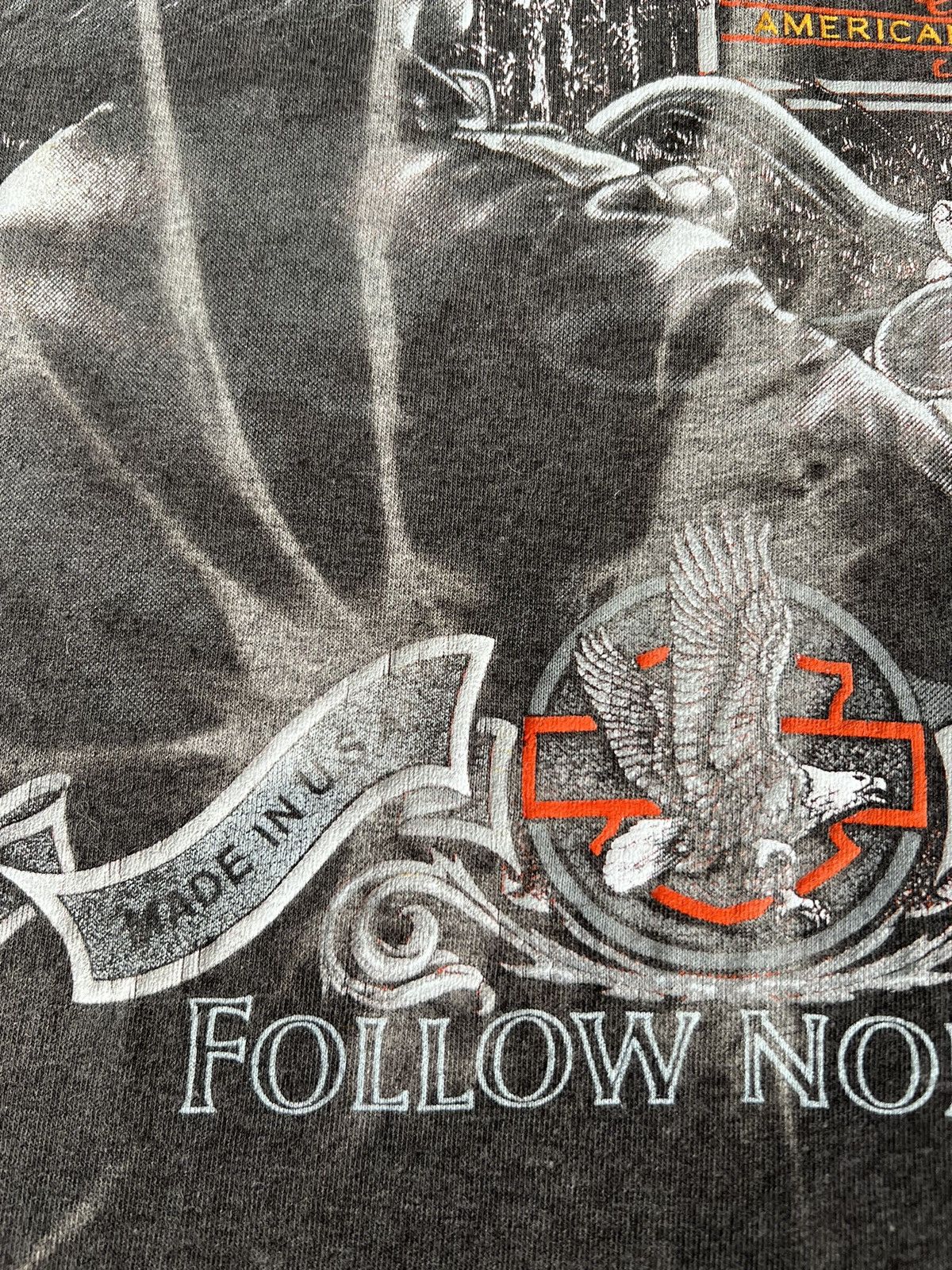 Harley Davidson Vintage 80s Harley Davidson Follow Nobody Tie Dye T-shirt Size US M / EU 48-50 / 2 - 6 Thumbnail