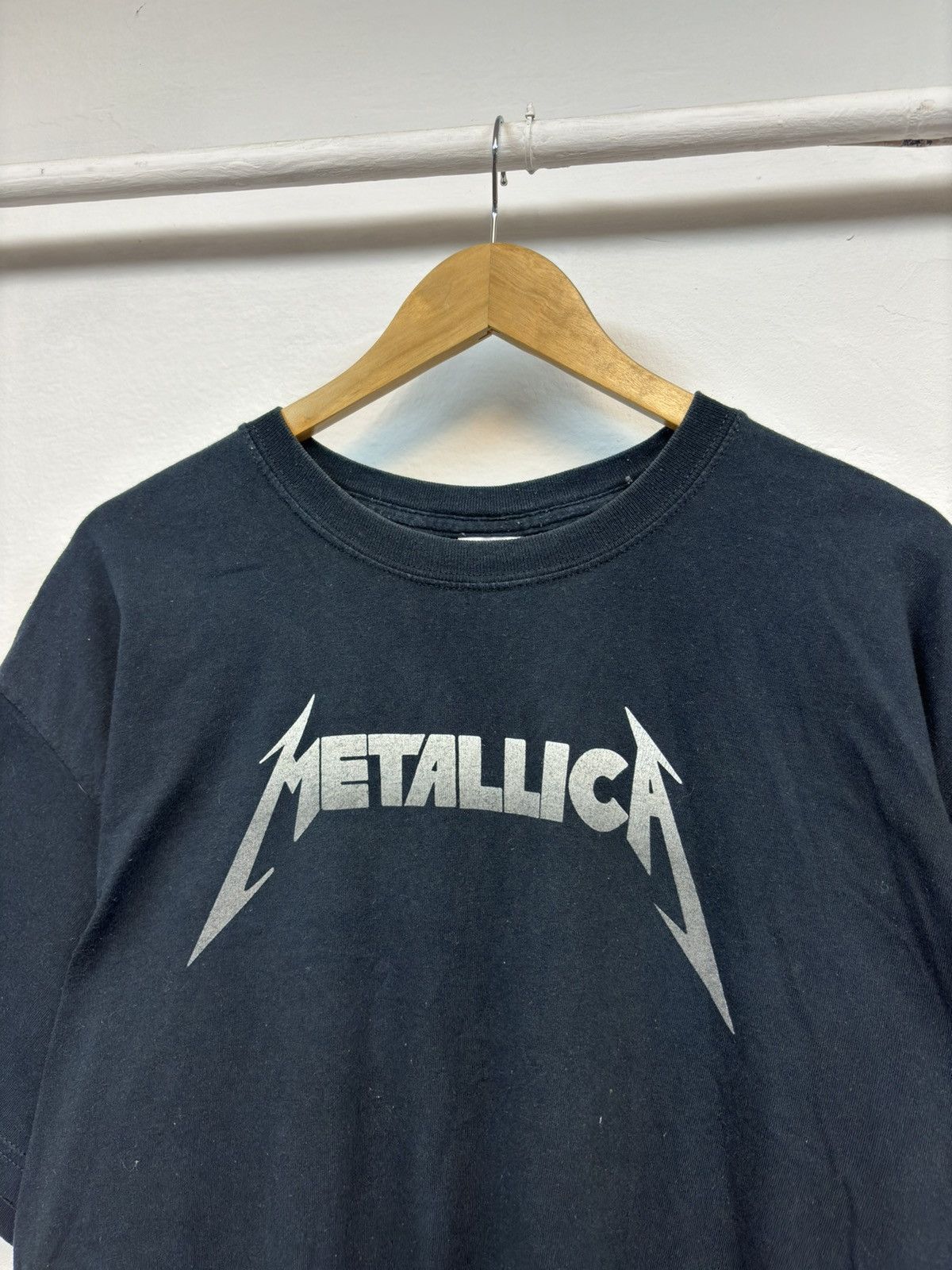 Metallica × Vintage Vintage Y2K Metallica 2007 Logo Rock T Shirt Metal 00s Size US XL / EU 56 / 4 - 2 Thumbnail