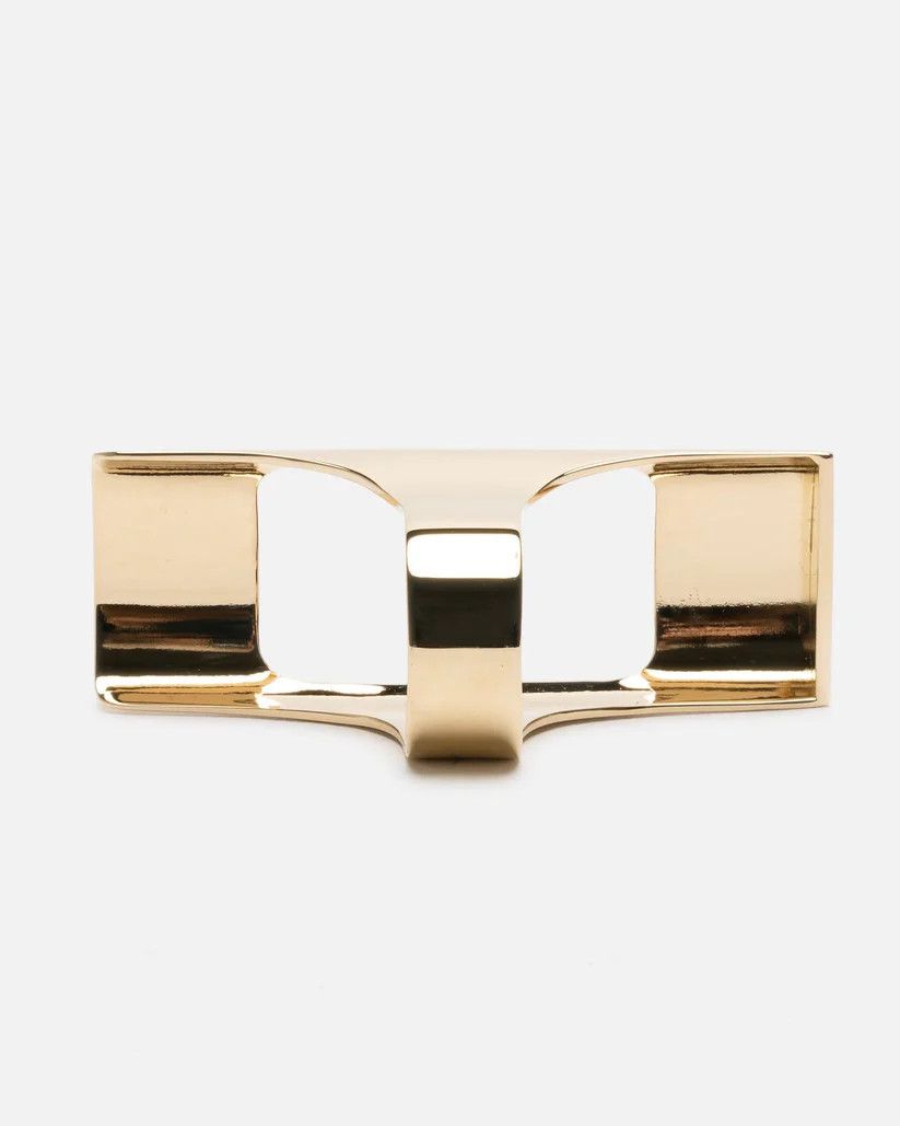 Vetements o1s1v1r1oon0925 Size: Medium/ Lighter Holder Ring in Golden Size ONE SIZE - 4 Thumbnail