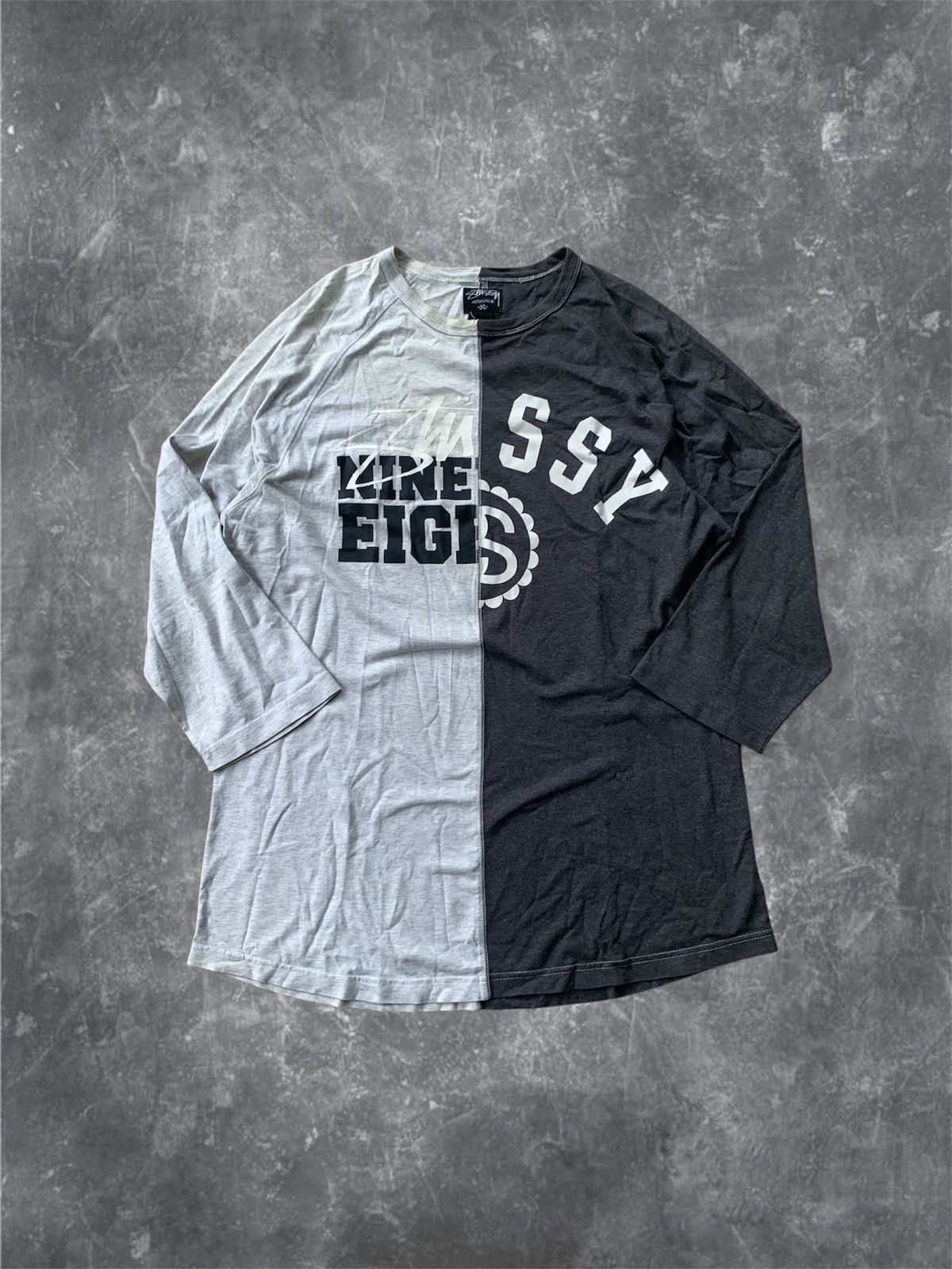 Stussy 2000s stussy 3/4 nineteen eighty Size US XL / EU 56 / 4 - 1 Thumbnail