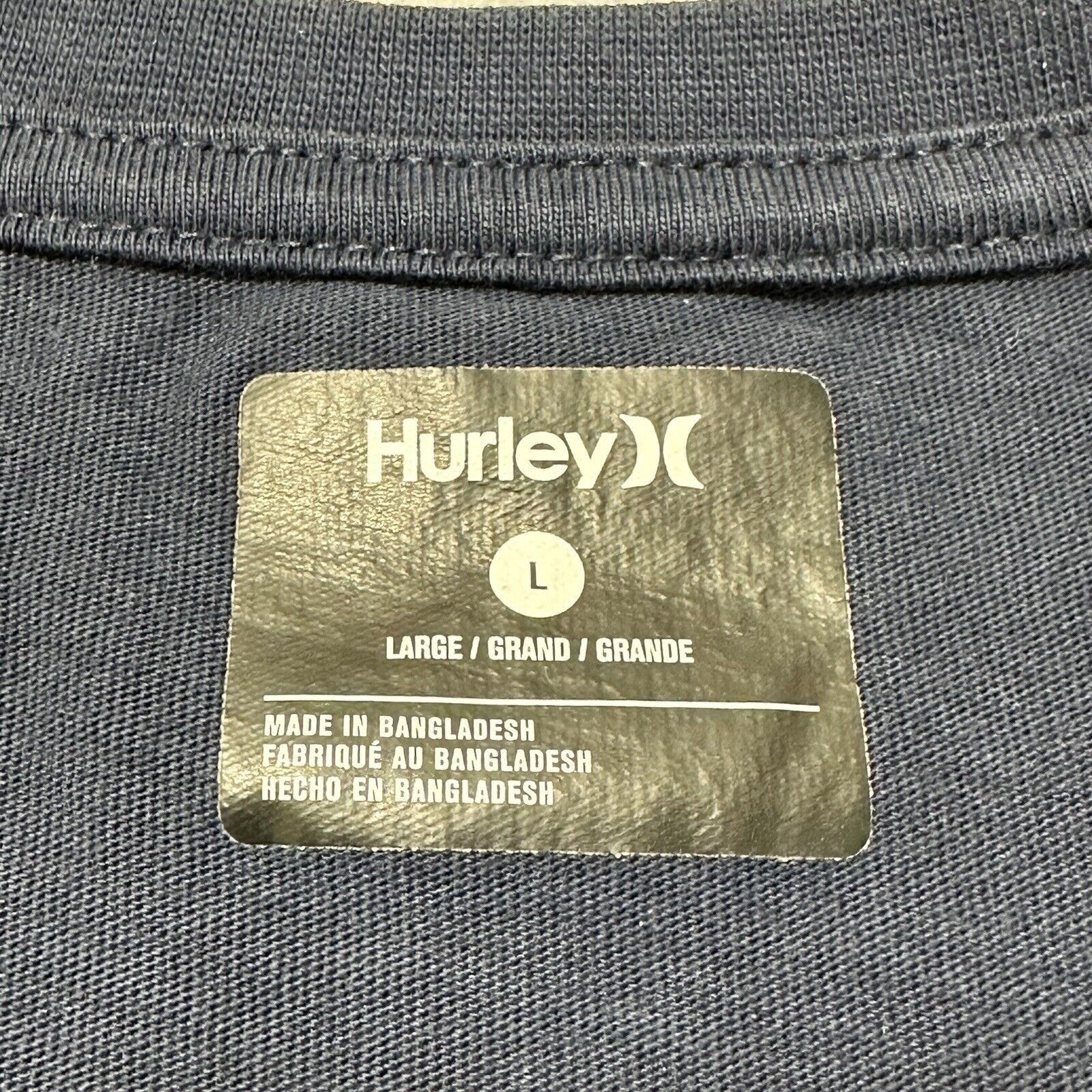 Hurley Hurley Men's Large Crewneck Graphic T Shirt Blue Colorful Size US L / EU 52-54 / 3 - 3 Thumbnail
