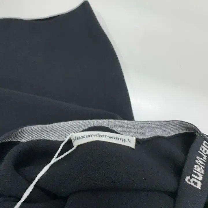 Alexander Wang Alexander Wang Black Logo A-Line Dress - Size XS / US 0-2 / IT 36-38 - 5 Thumbnail