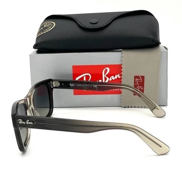 RayBan New - Ray Ban MR BURBANK RB2283 134071 Transparent Gray / Gr Size ONE SIZE - 3 Thumbnail