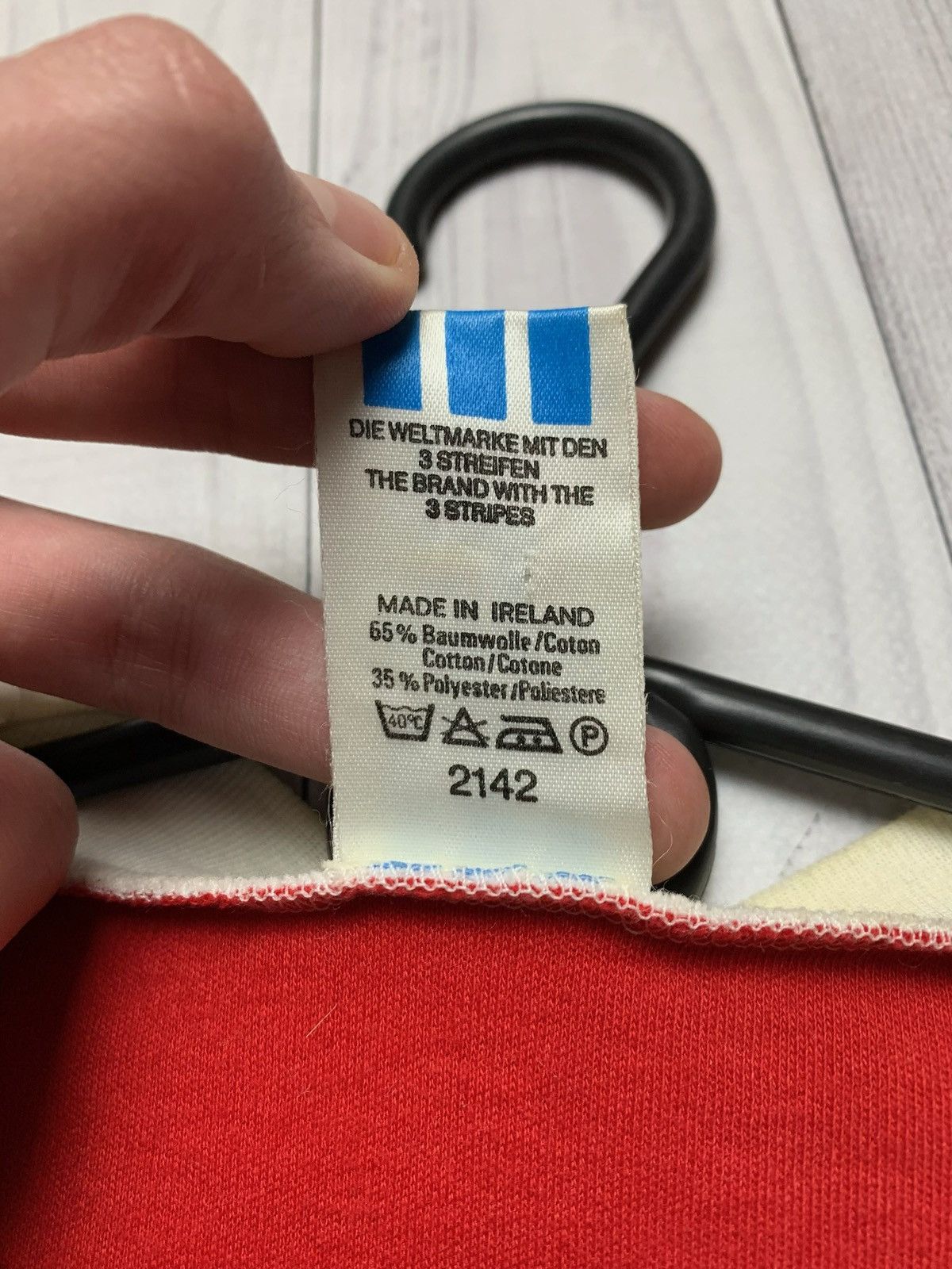 Adidas × Vintage Vintage adidas originals retro jersey west Germany L Size US L / EU 52-54 / 3 - 4 Thumbnail