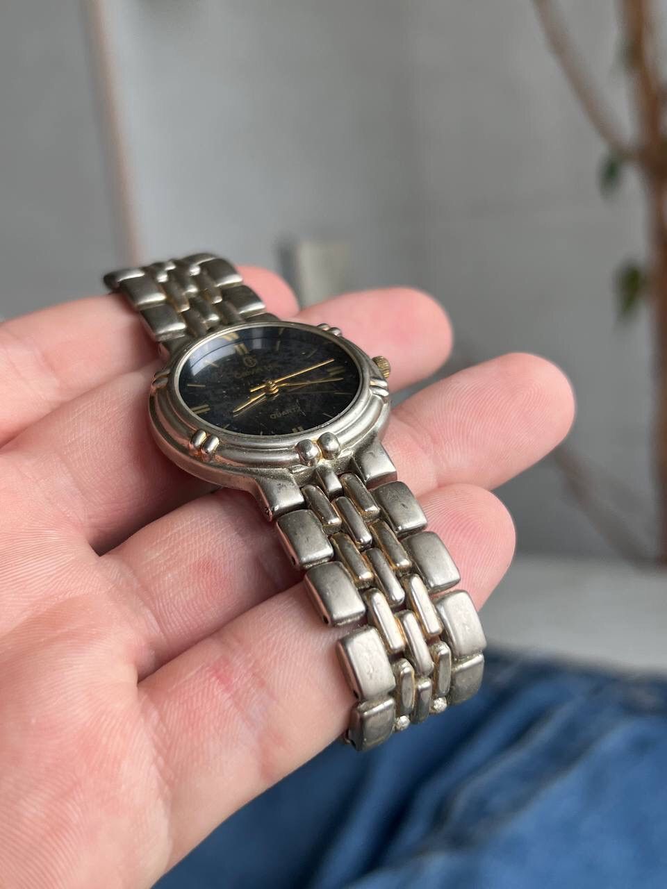 Japanese Brand × Vintage Vintage Japanese style futuristic form Watch Metal 90s Japan Size ONE SIZE - 2 Thumbnail